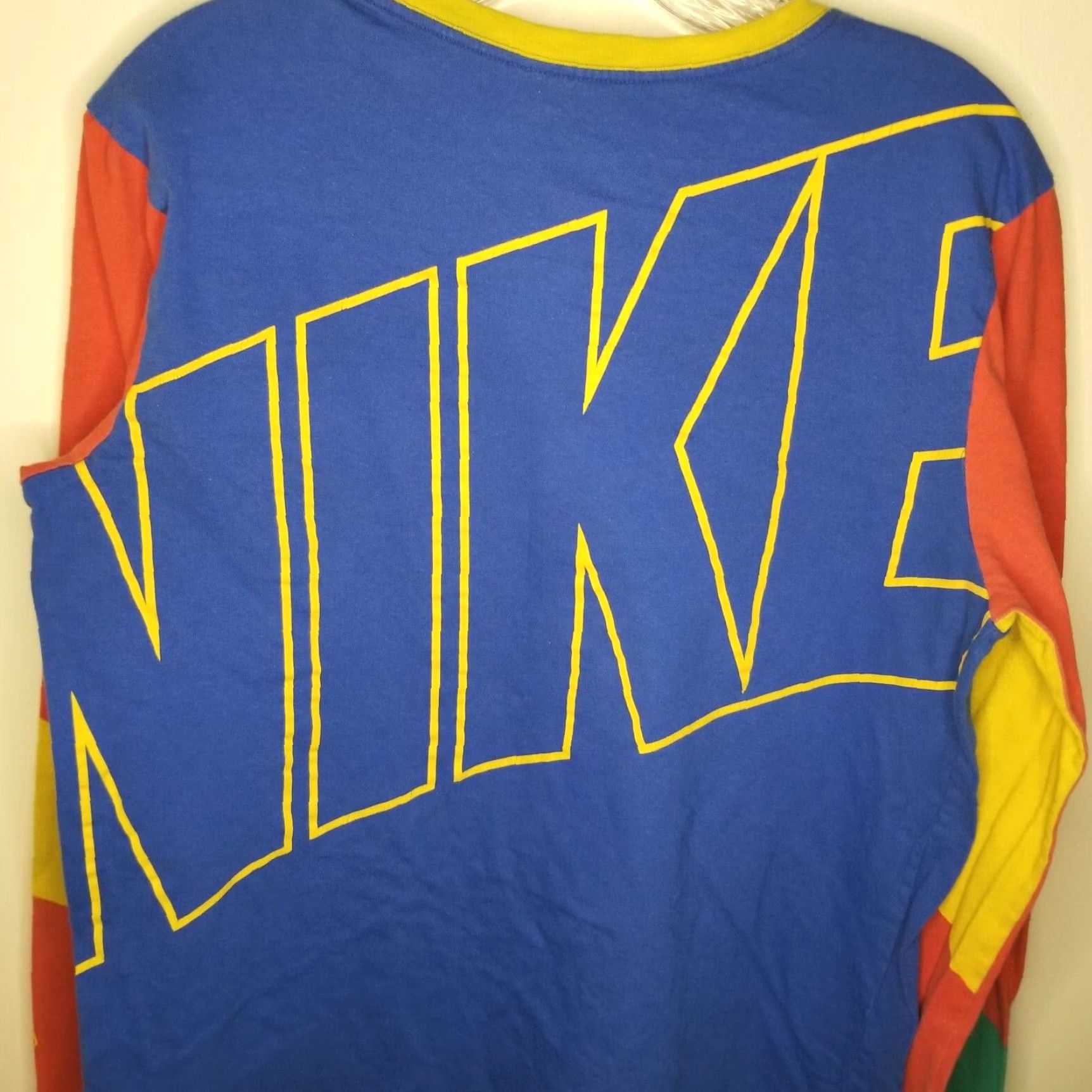 Nike Nike Long Sleeve T-Shirt Mens Small Blue Colorful Size US S / EU 44-46 / 1 - 7 Thumbnail
