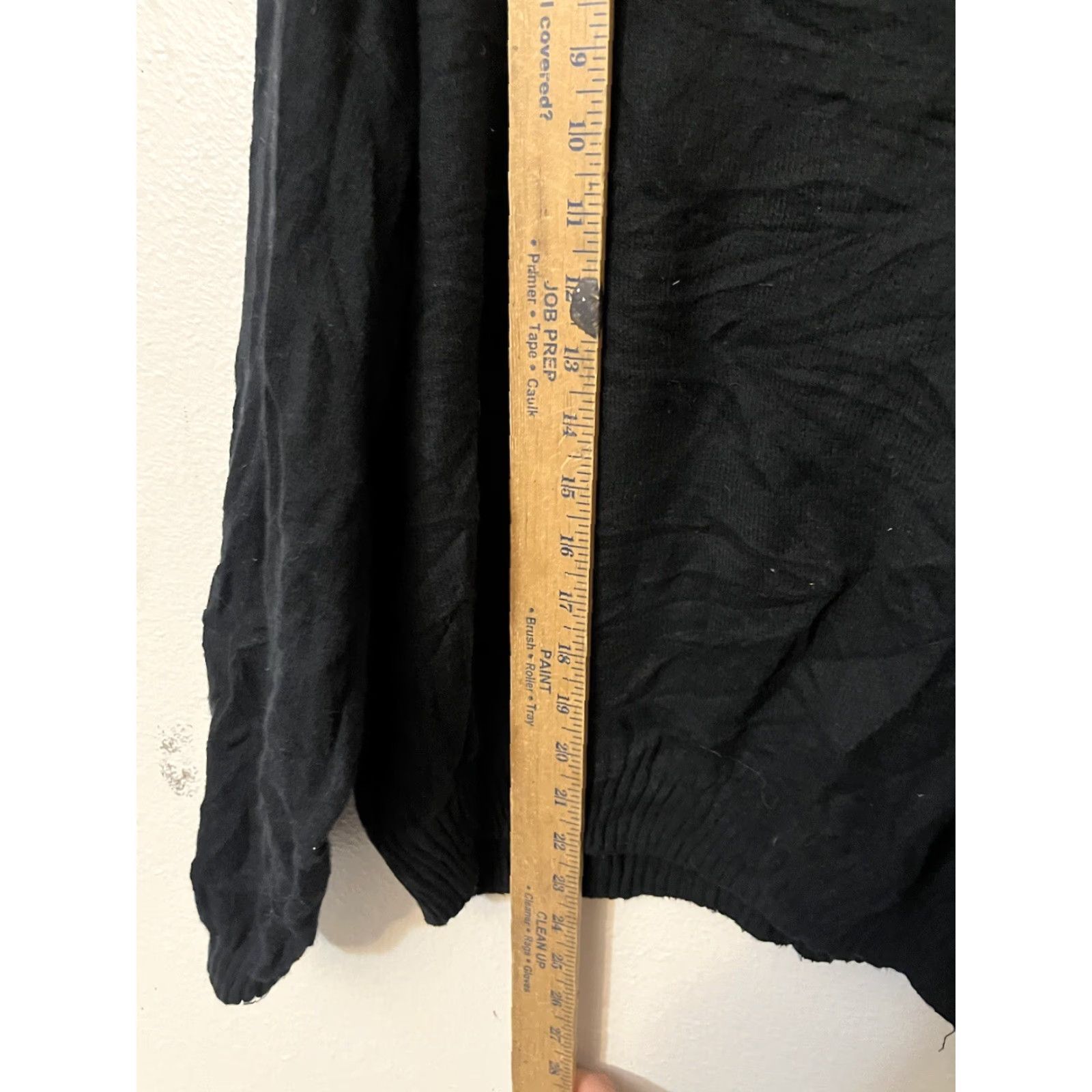 Gap VINTAGE Gap Hoodie Sweatshirt Womens L Black Solid Long Sleeve Pullover Pockets Activewear Size L / US 10 / IT 46 - 4 Thumbnail