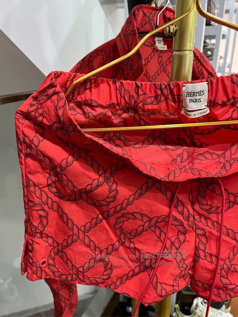Hermes Hermes Red Rope Knot Love Outdoor Set Size XS / US 0-2 / IT 36-38 - 7 Thumbnail