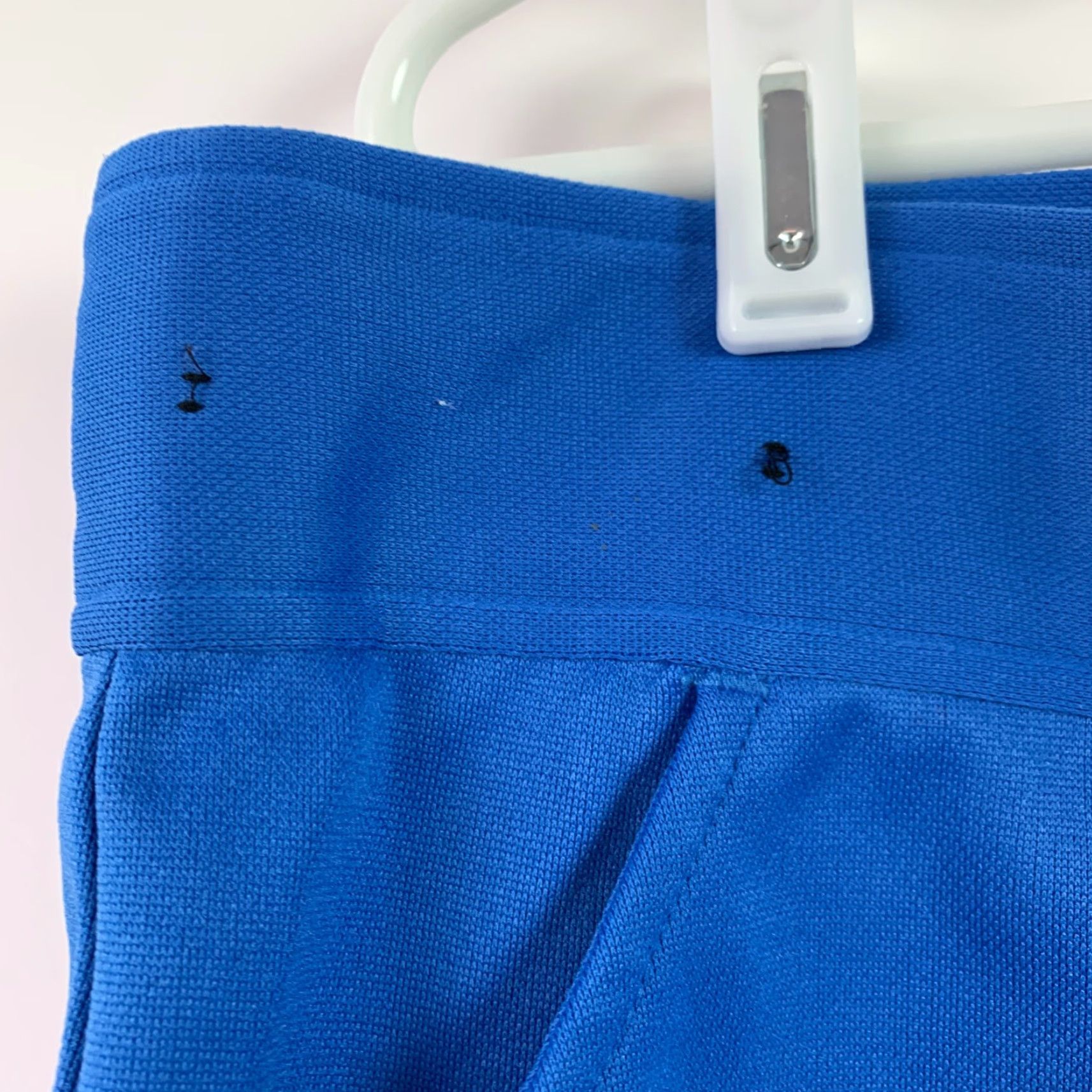 Vintage VINTAGE Youngbloods Blue Polyester Coaches Shorts Mens 40 Modern Chino Flat Front Athletic Shorts Mens Blue 40 Size US 40 / EU 56 - 4 Thumbnail