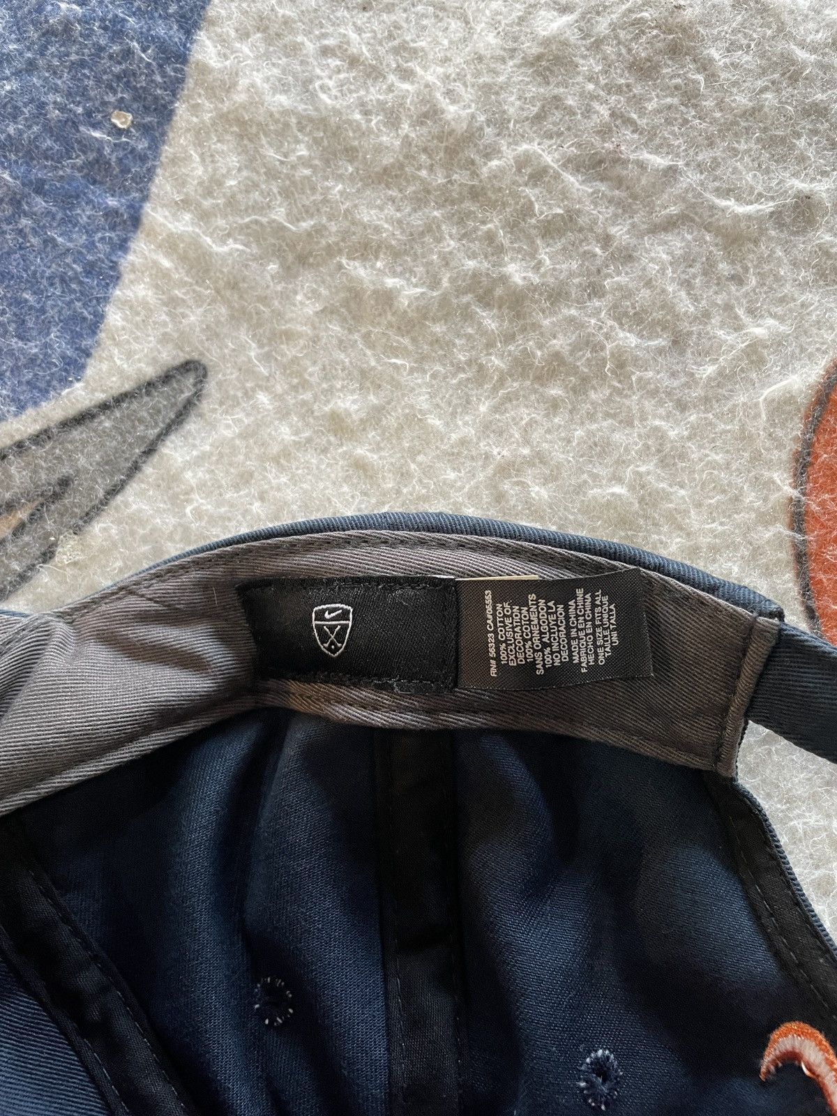 Nike Vintage Nike swoosh golf cap Size ONE SIZE - 4 Thumbnail