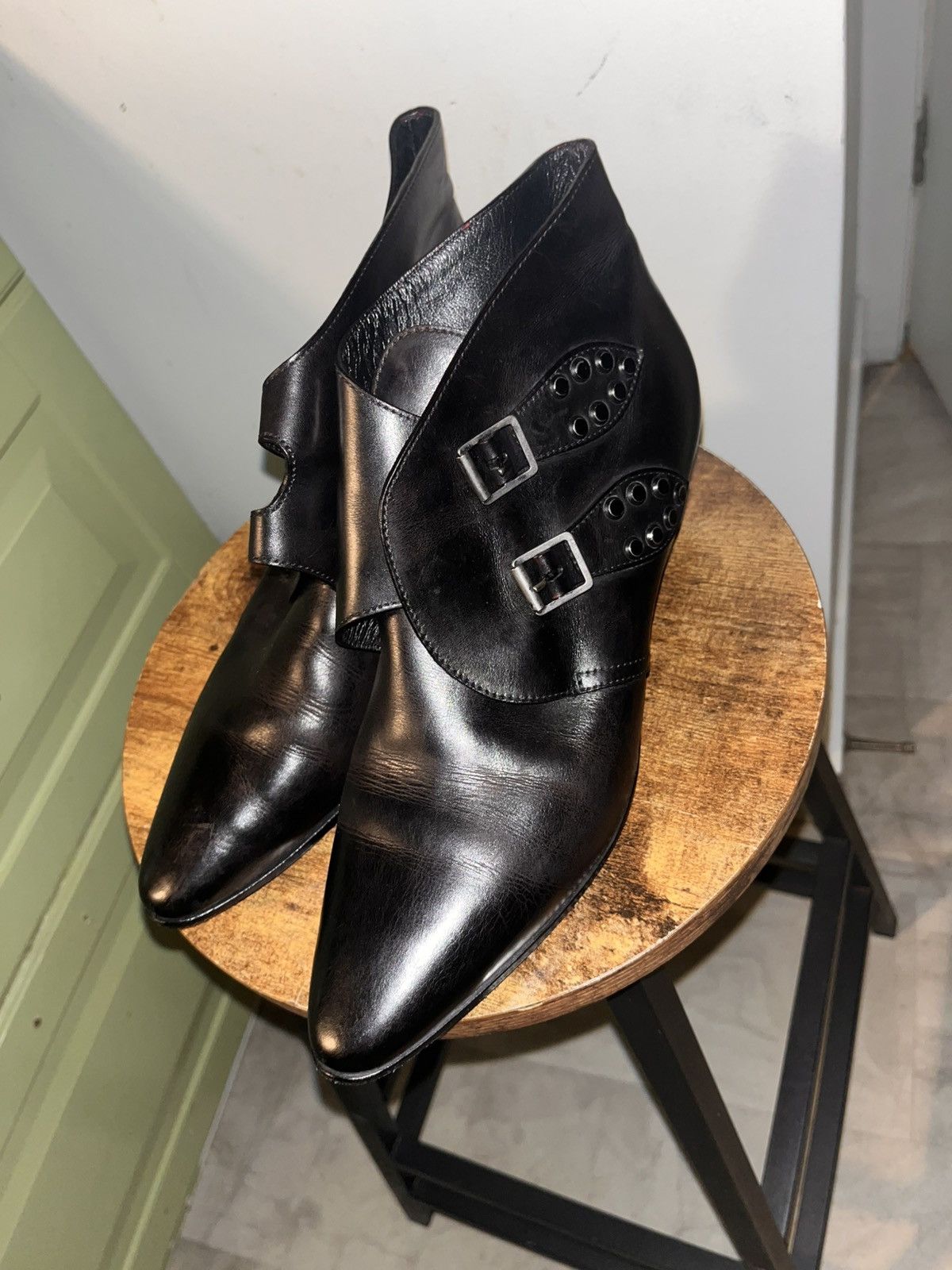 Saint Laurent Paris Black saint laurent boots Size US 11 / IT 41 - 1 Thumbnail