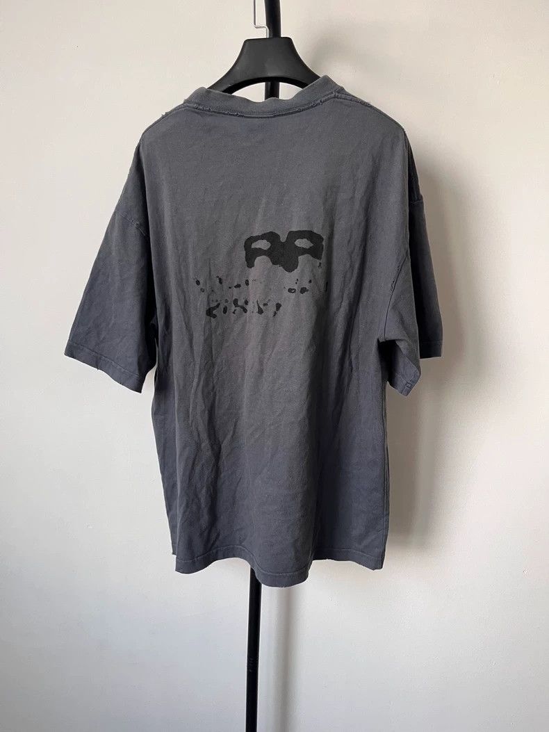 Balenciaga Balenciaga Letter Print Casual Round Neck Short Sleeve T-S Size US M / EU 48-50 / 2 - 2 Thumbnail
