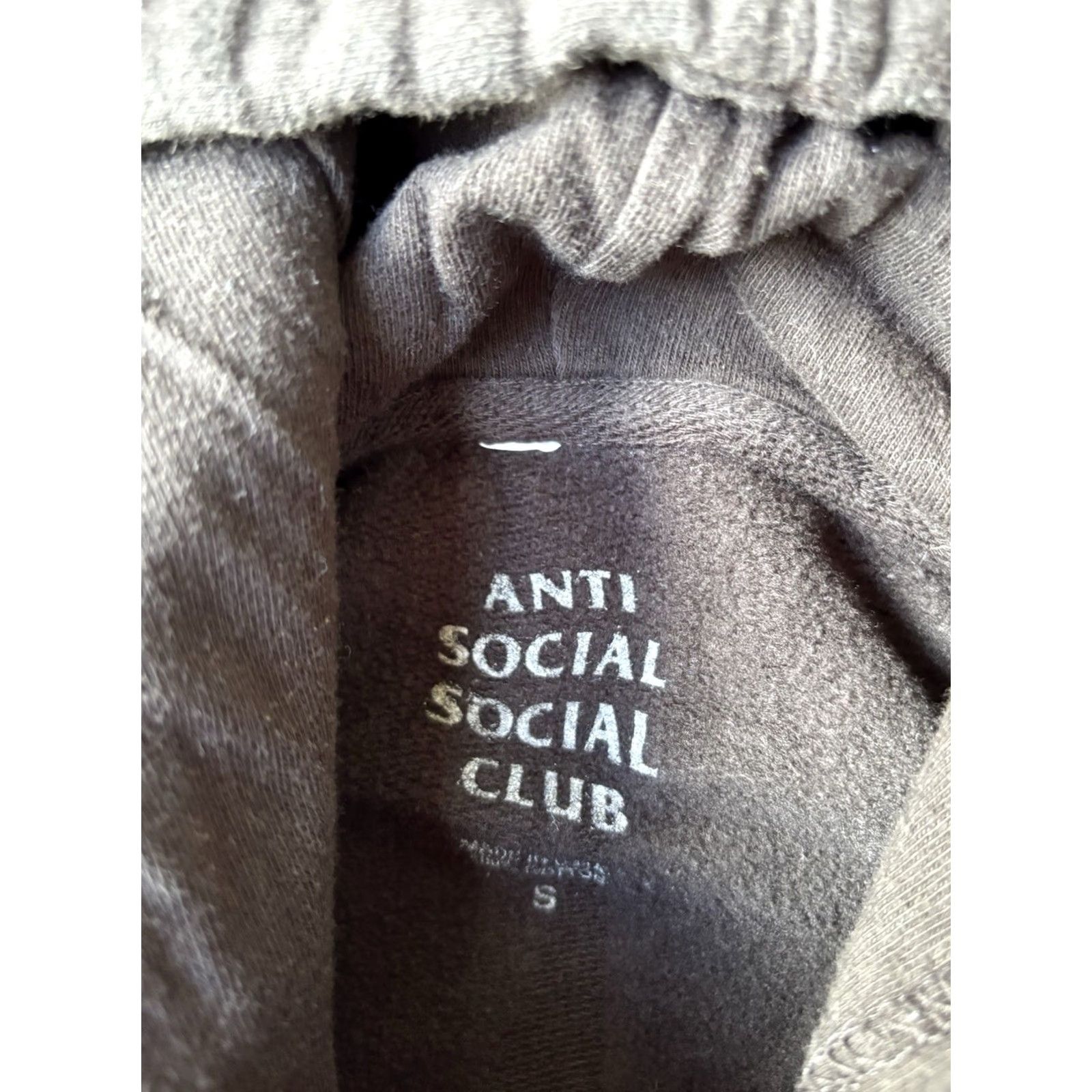 Anti Social Social Club VINTAGE Anti Social Social Club x Commissary Hoodie Sweatshirt Small Black Graphic Print Hooded Pockets Mens XS-2020s Size US S / EU 44-46 / 1 - 3 Thumbnail