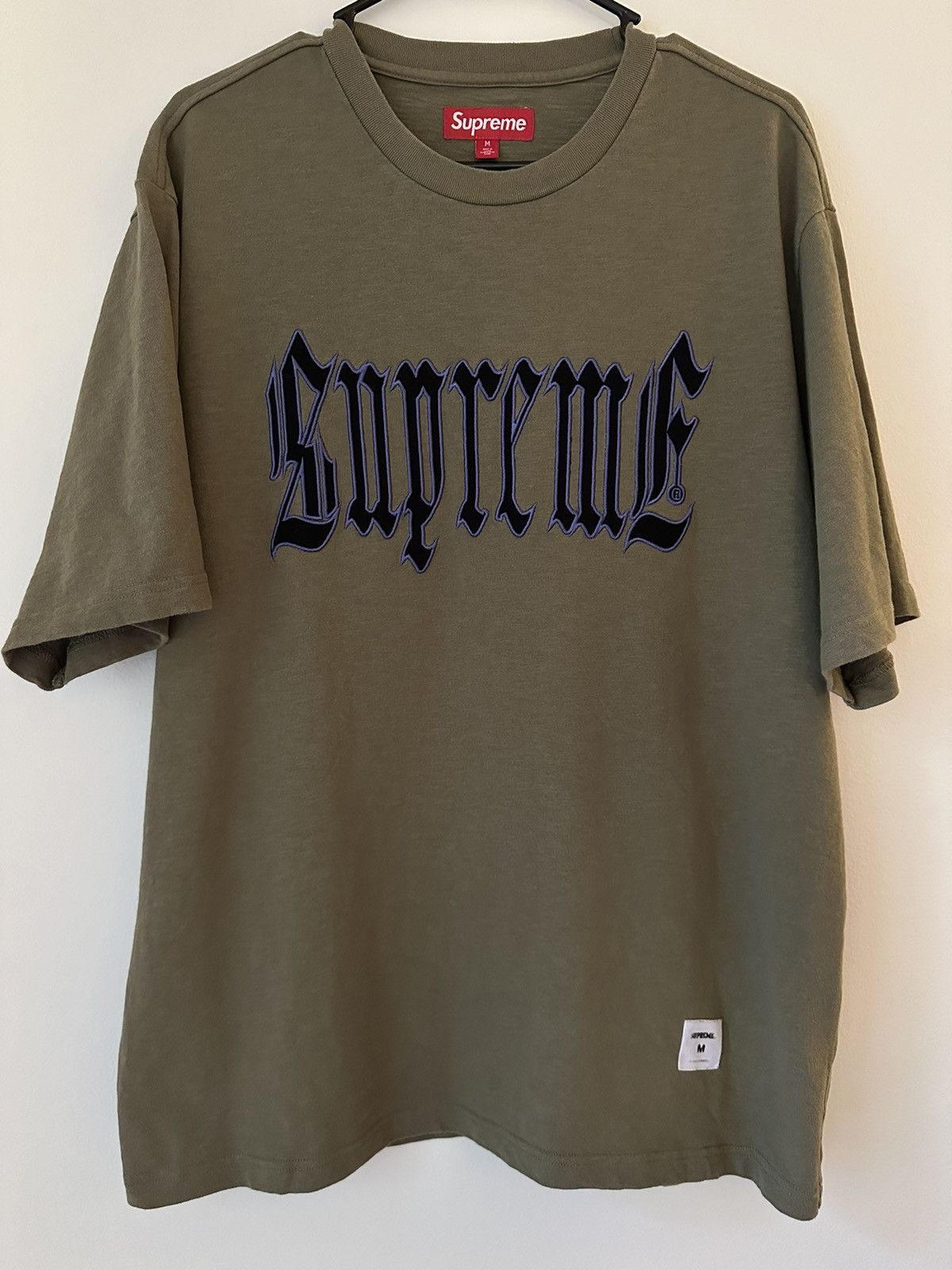 Supreme Supreme Old English S/S Top Tee Size US M / EU 48-50 / 2 - 1 Thumbnail