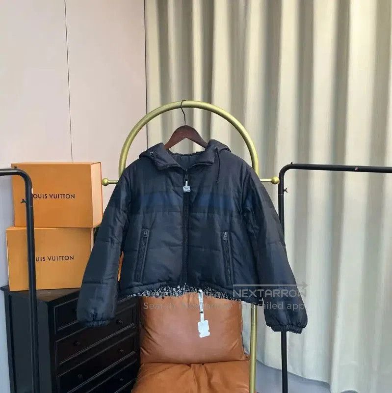 Dior Dior Black Polyester Puffer Jacket for Women . Size XS / US 0-2 / IT 36-38 - 3 Thumbnail