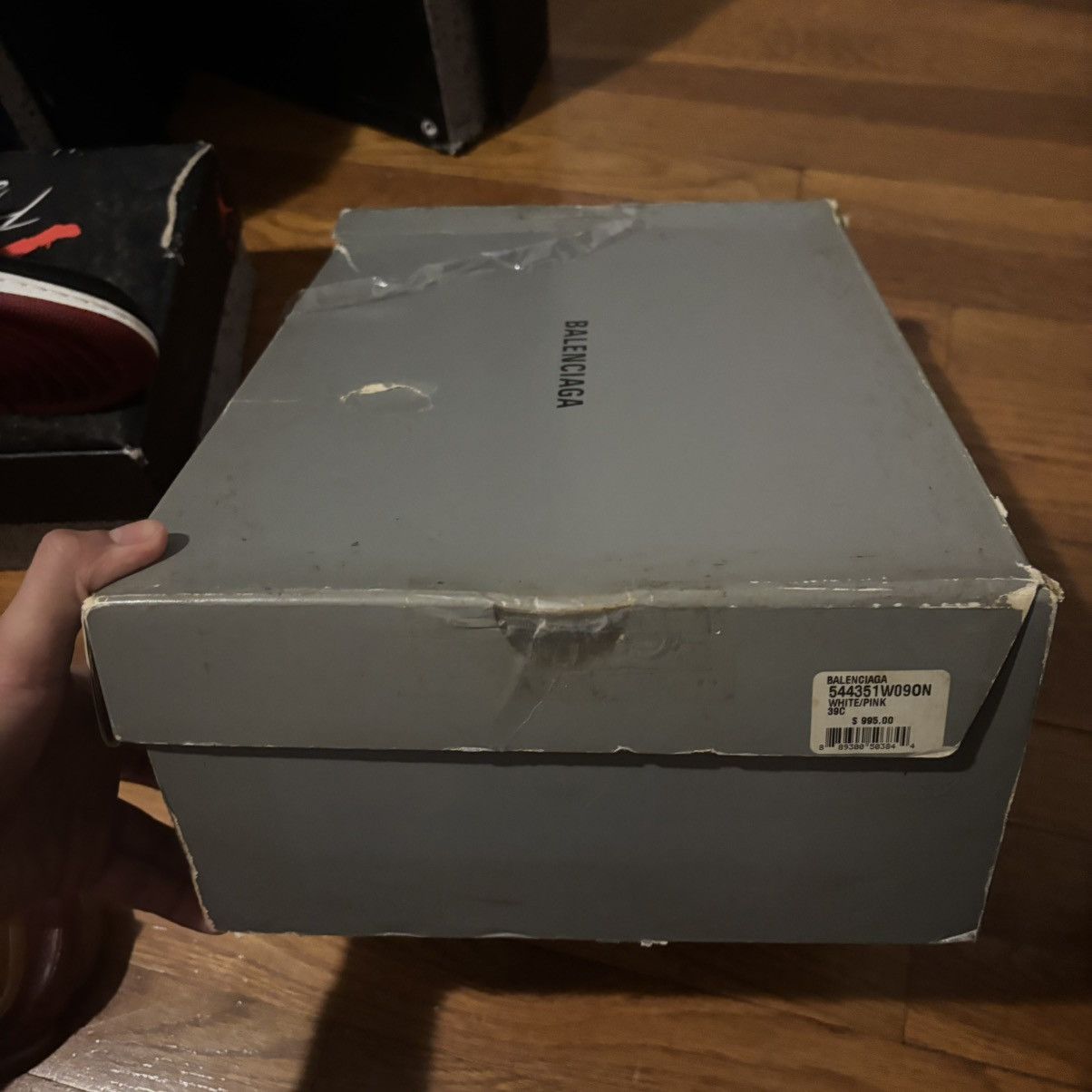 Balenciaga 9w-Balenciaga Triple S Clear Sole white and pink Size US 9 / IT 39 - 9 Thumbnail