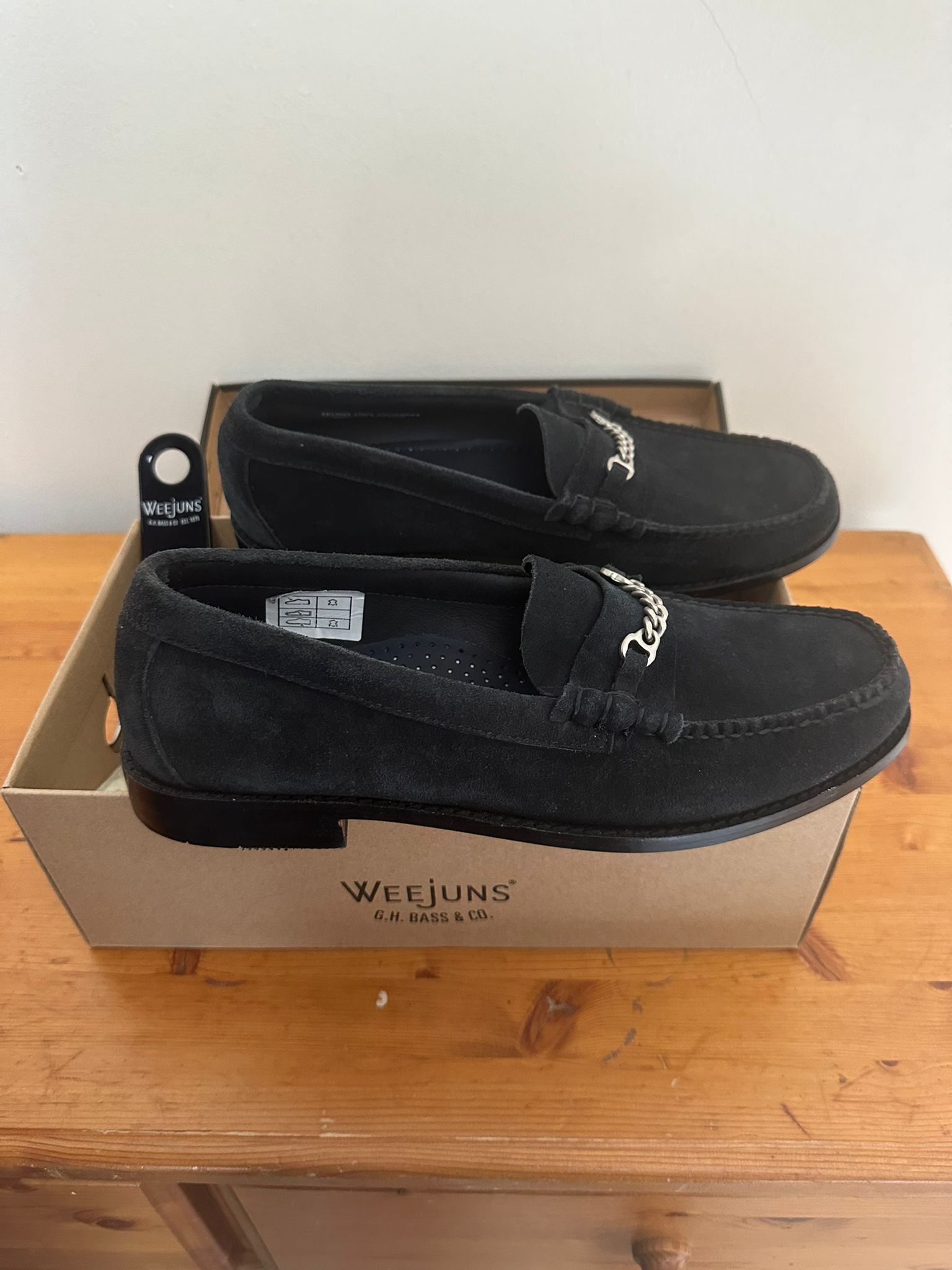 G.H. Bass & Co. G.H. Bass Weejuns - Lincoln Reverso Suede Leather Loafers Size US 10 / EU 43 - 7 Thumbnail