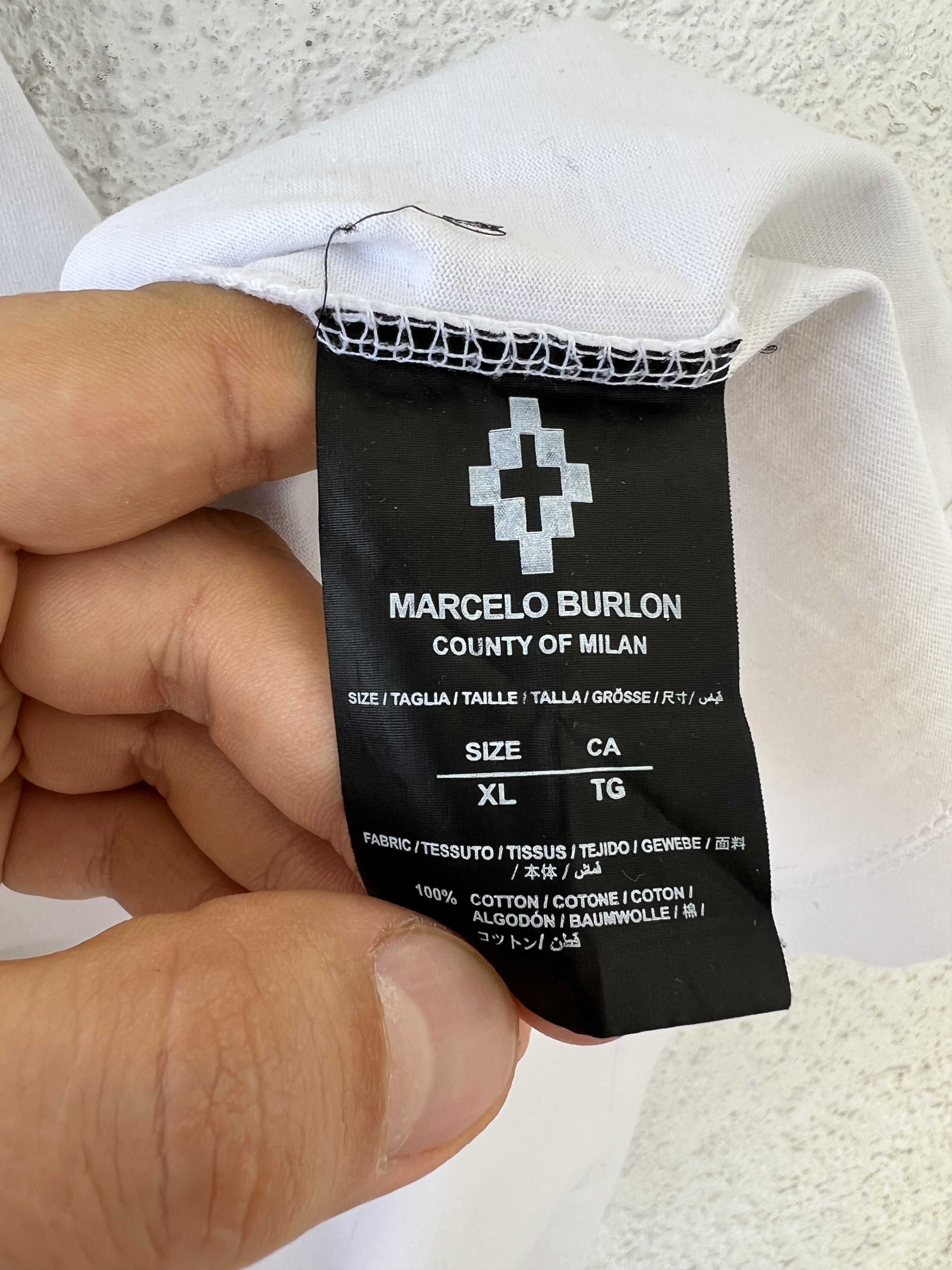 Marcelo Burlon Marcelo Burlon T-shirt XL Size US XL / EU 56 / 4 - 3 Thumbnail