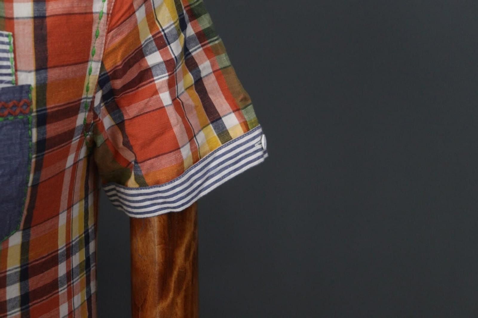 Desigual Desigual Multi Plaid 100% Cotton Button Down Shirt Size S Size US S / EU 44-46 / 1 - 5 Thumbnail