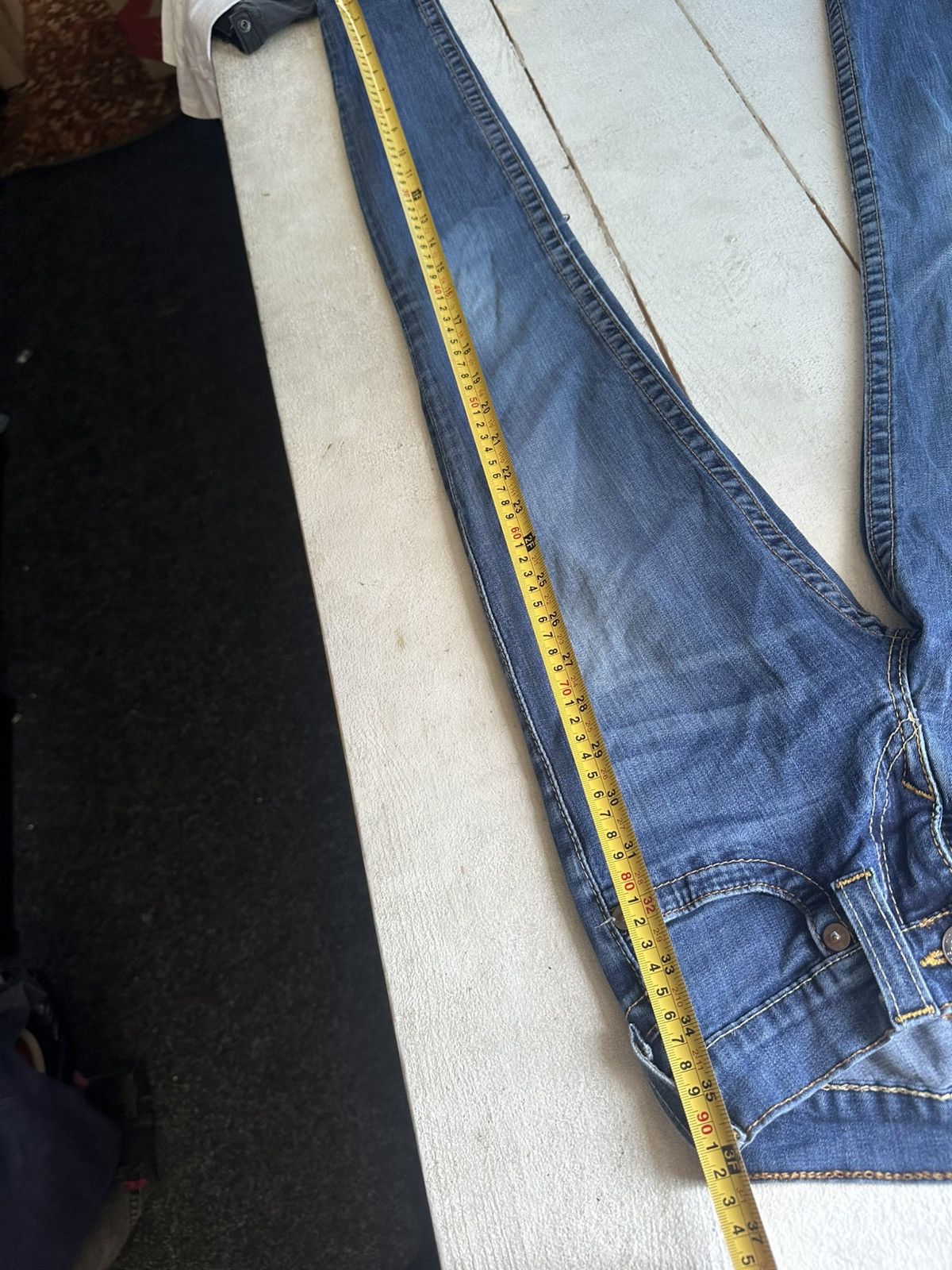 True Religion AVANT GARDE 🚨 TRUE RELIGION BLUE WOMEN PANTS WITH LOGO Size 24" / US 00 / IT 34 - 11 Thumbnail