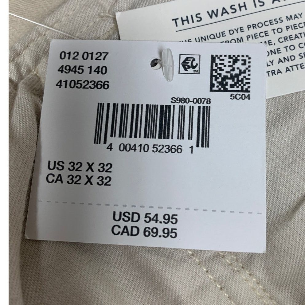 American Eagle Outfitters New American Eagle Mens 32X32 Cotton Blend Front Pants Size US 32 / EU 48 - 6 Thumbnail