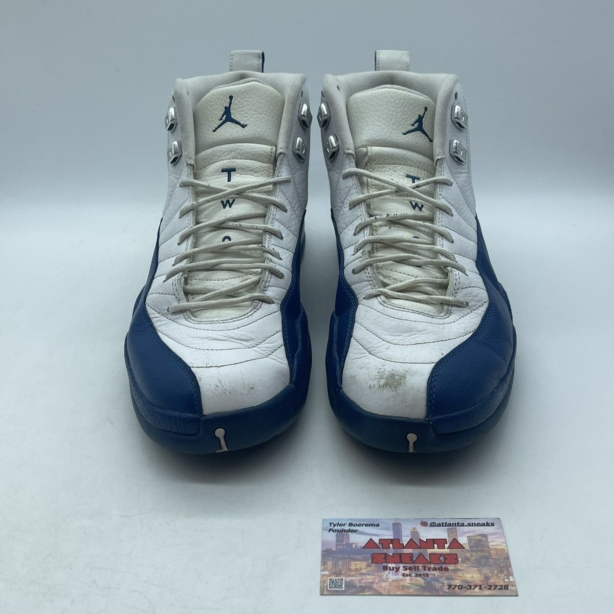 Jordan Brand Air Jordan 12 French blue Size US 11 / EU 44 - 2 Thumbnail