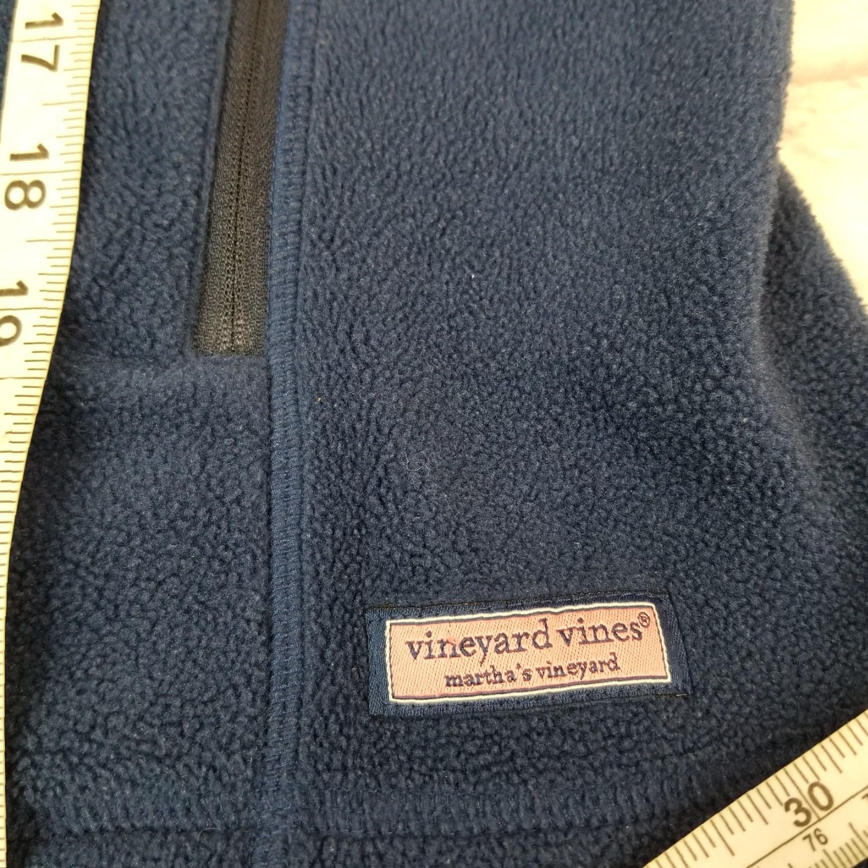 Vineyard Vines Vineyard Vines Sweater Vest Womens Small Blue Full Zip Fleece Outdoor Preppy Shirt Size S / US 4 / IT 40 - 7 Thumbnail