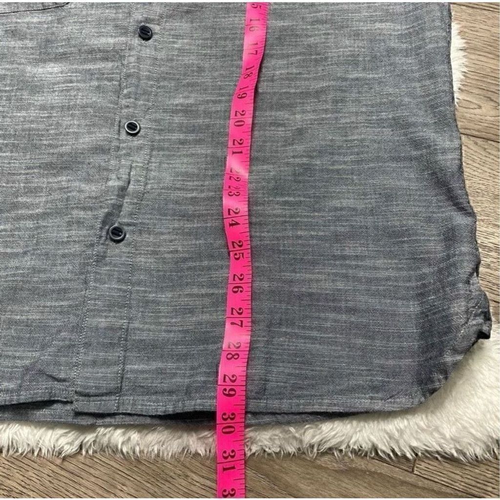 Woolrich Woolen Mills Woolrich Shirt Mens S Short Sleeve Casual Button Up Chambray Size US S / EU 44-46 / 1 - 8 Thumbnail
