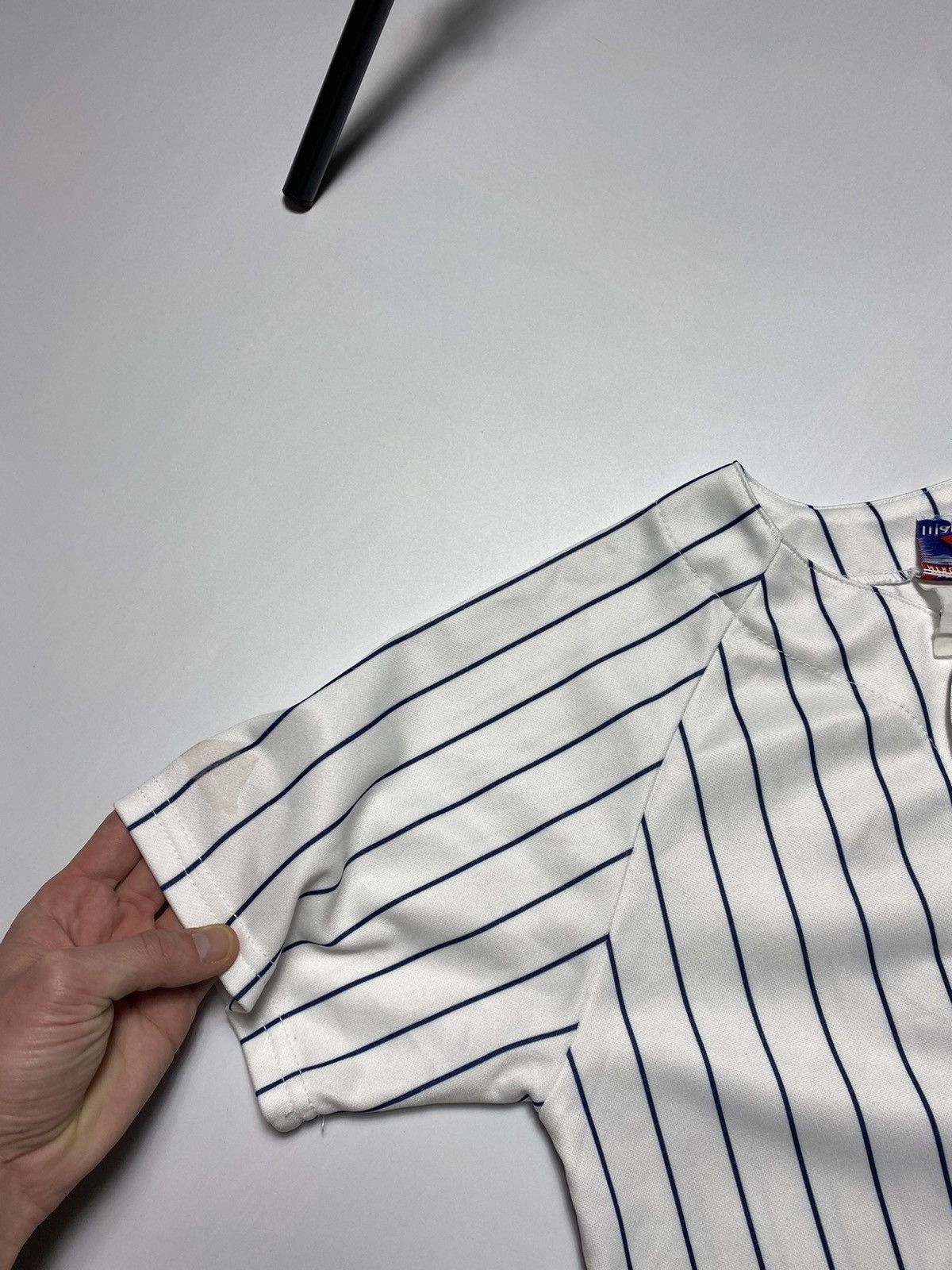 Majestic × New York Yankees × Vintage Vintage Majestic #42 Mariano Rivera Yankees Jersey Size US S / EU 44-46 / 1 - 7 Thumbnail