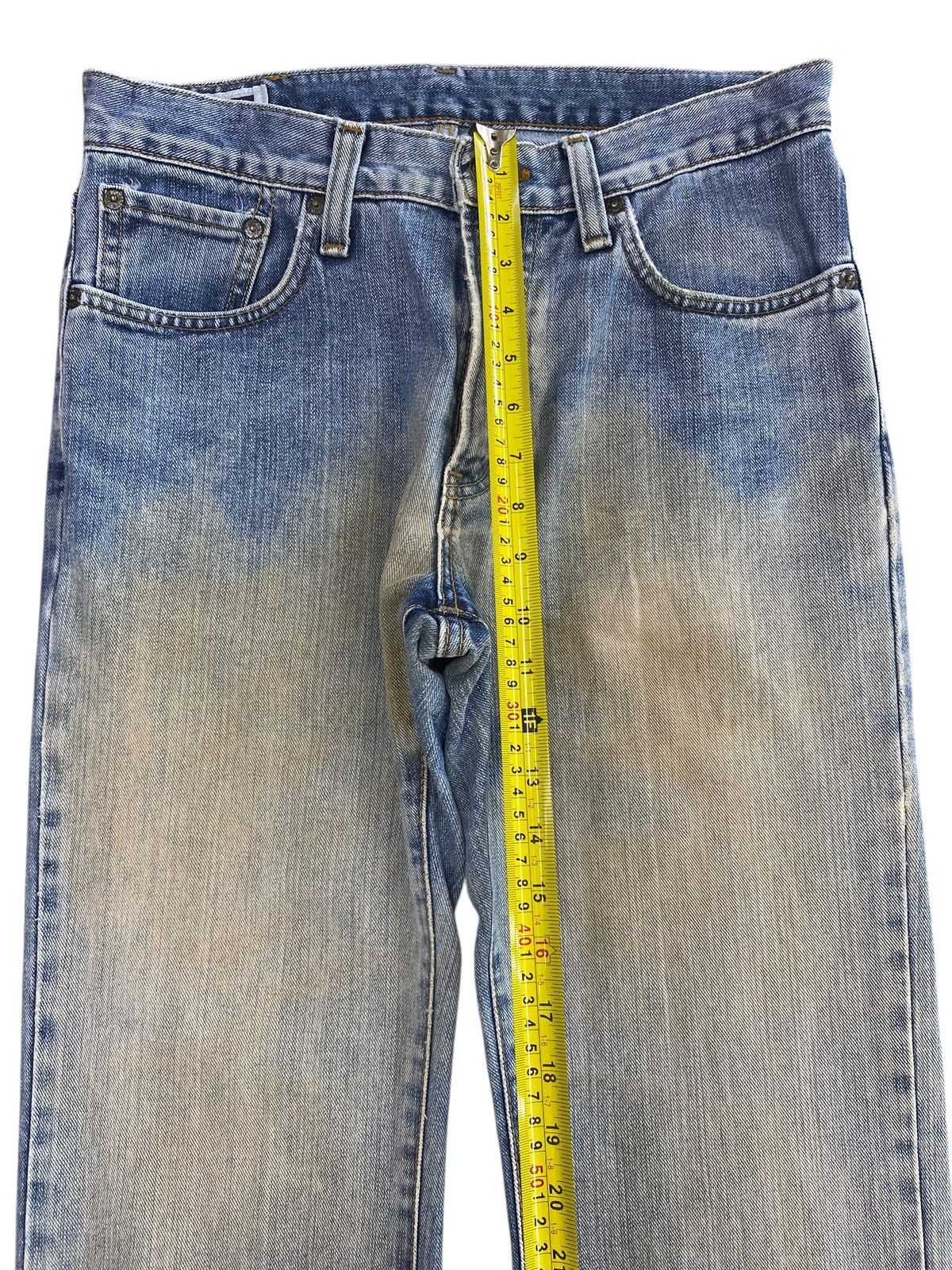 Edwin Edwin Blue Faded Wash Style Loose Straight Cut Jeans Size US 30 / EU 46 - 6 Thumbnail