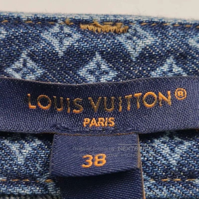 Louis Vuitton Louis Vuitton Checkered Monogram Print Trousers. Size US 38 / EU 54 - 3 Thumbnail