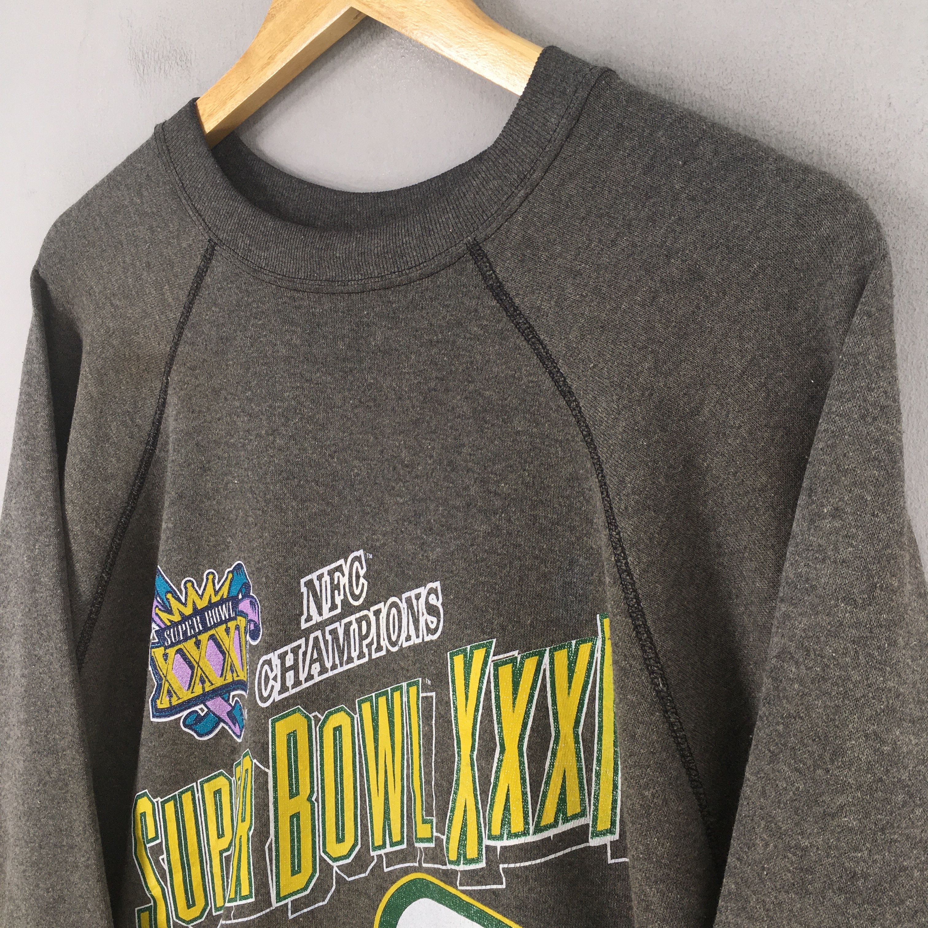 NFL Vintage Green Bay Packers Football Sweatshirt 3XLarge Size US XXL / EU 58 / 5 - 3 Thumbnail