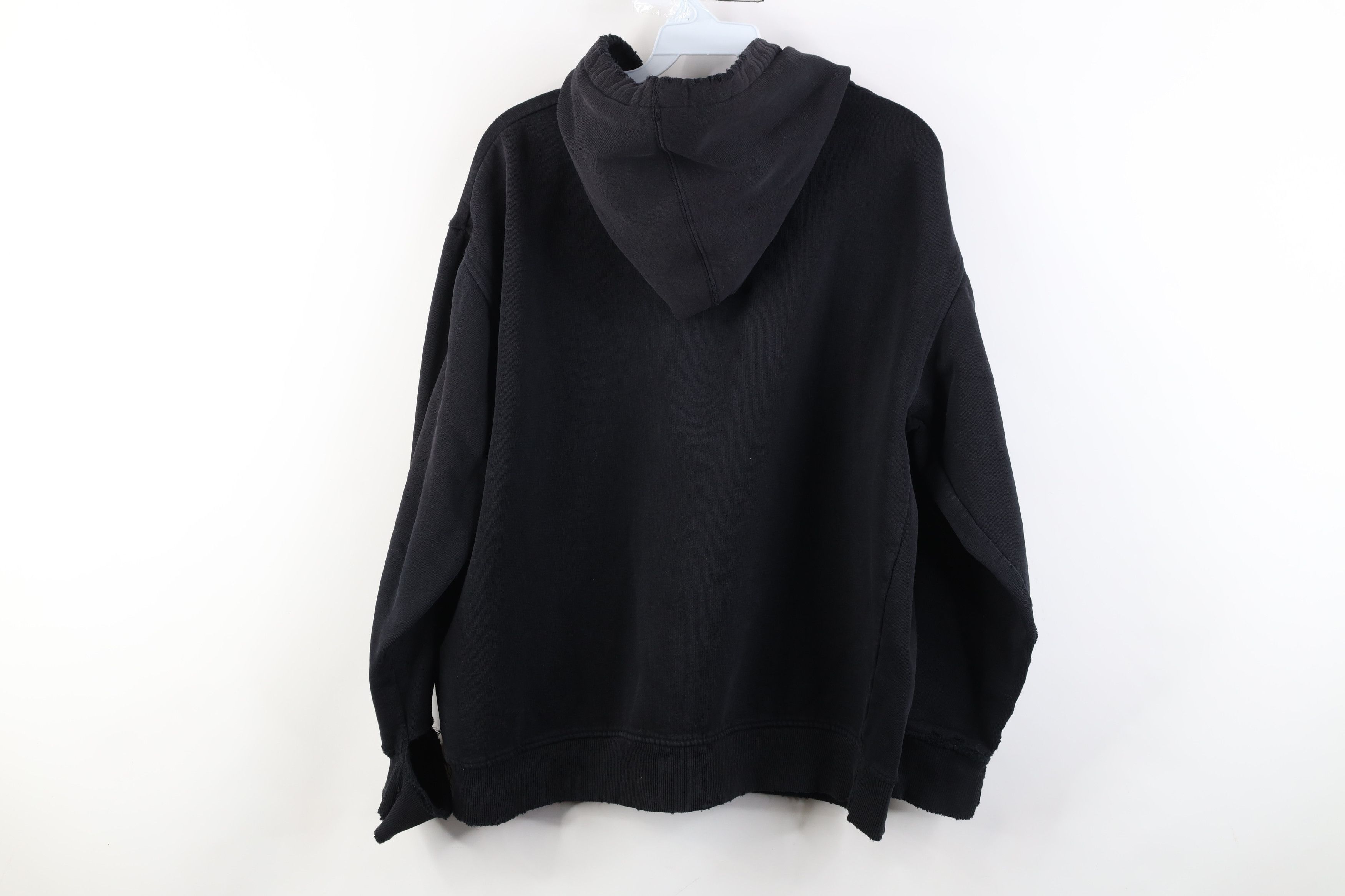 Southpole Vintage 90s Y2K Southpole Spell Out Boxy Fit Hoodie Black Size US L / EU 52-54 / 3 - 14 Thumbnail