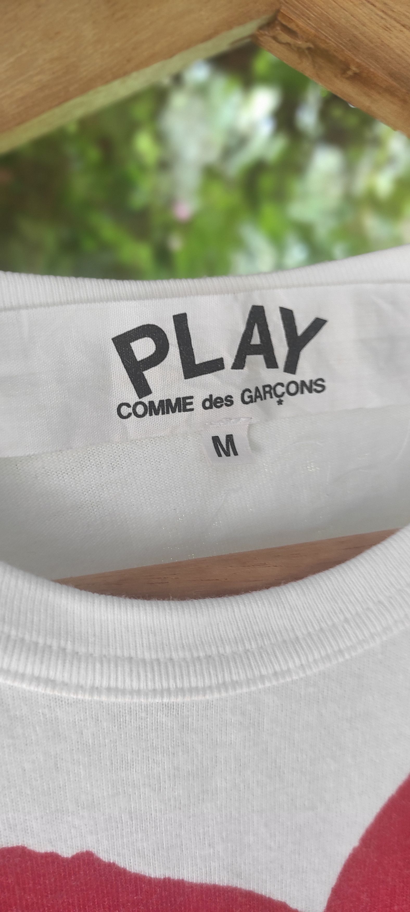 Comme des Garcons PLAY Comme Des Garcons Play Tshirt Size US M / EU 48-50 / 2 - 3 Thumbnail