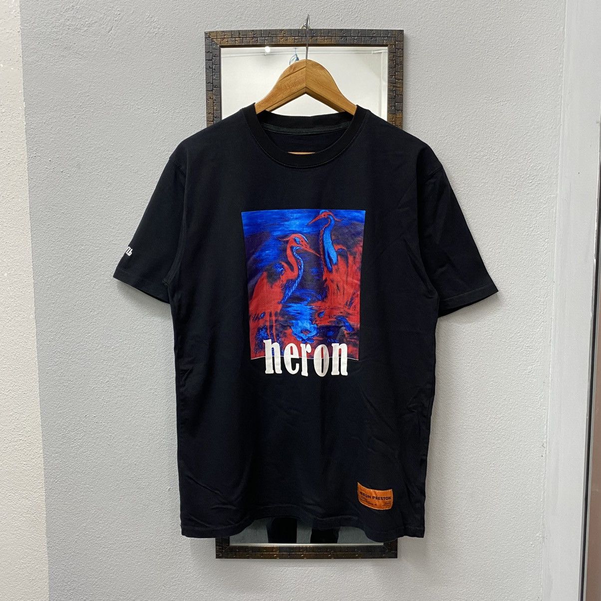 Heron Preston HERON PRESTON Graphic Tee Shirt Large Fits Medium Size Size US L / EU 52-54 / 3 - 1 Thumbnail