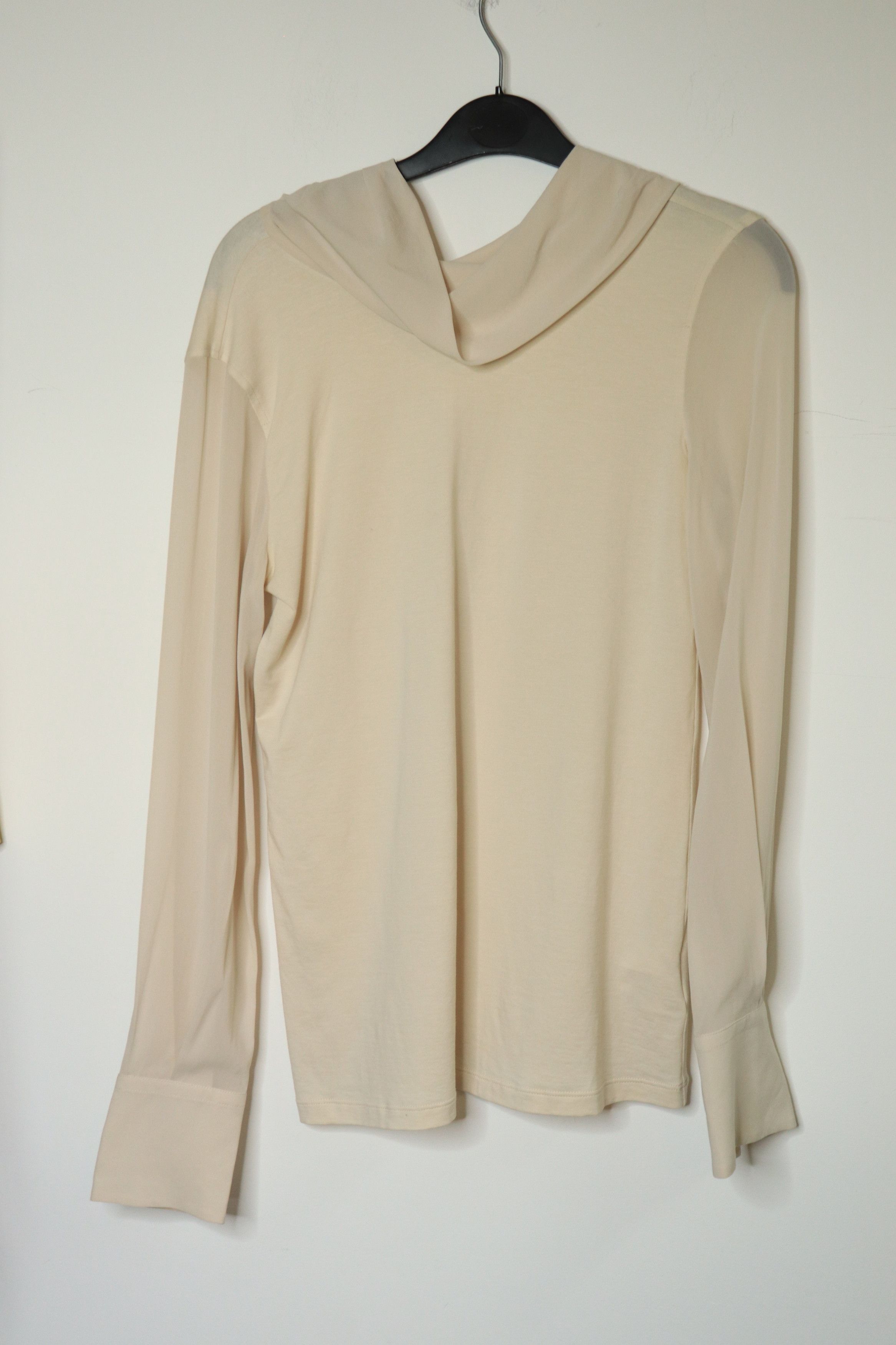 Brunello Cucinelli Cream high-neck top - S Size S / US 4 / IT 40 - 1 Thumbnail
