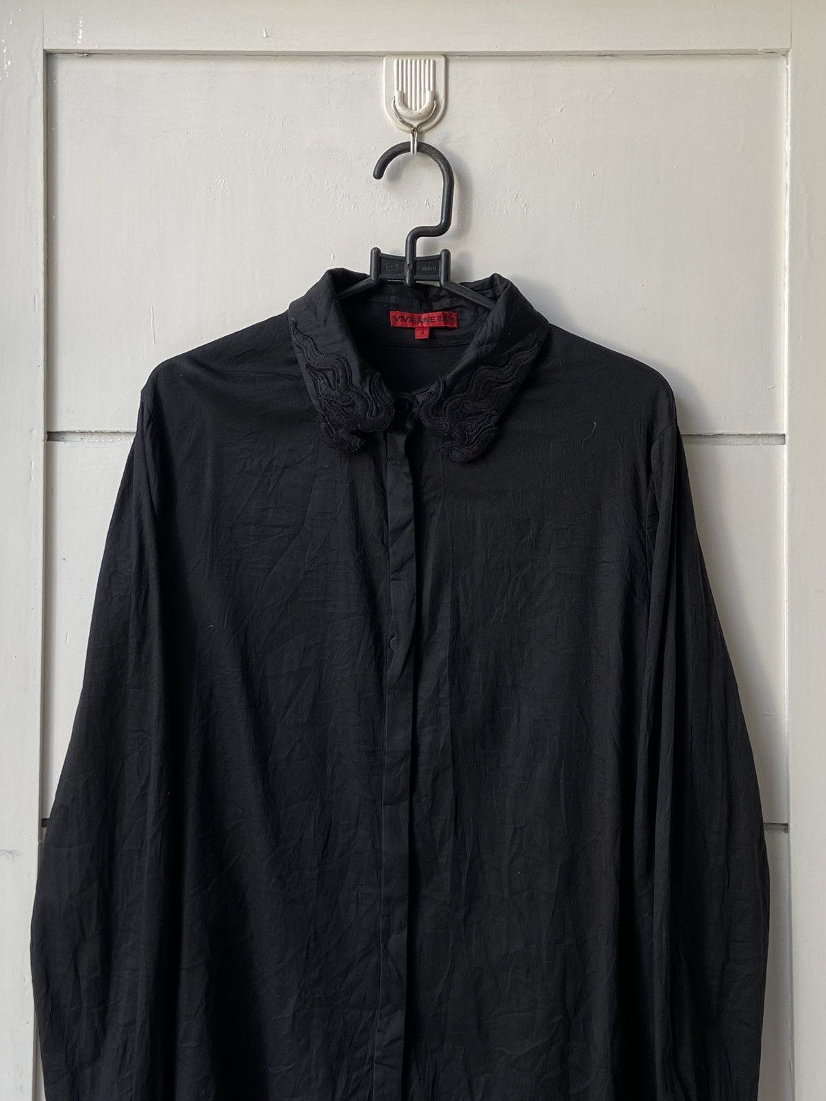 Vivienne Tam VIVIENNE TAM Black Shirt Size XS / US 0-2 / IT 36-38 - 2 Thumbnail