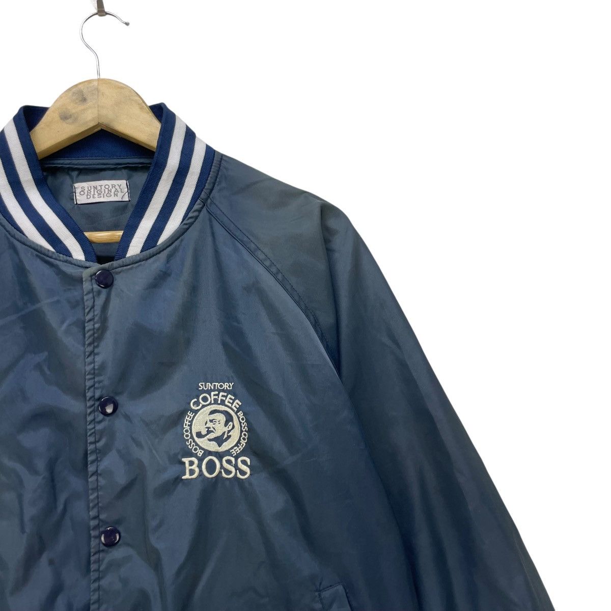 Japanese Brand Vintage Suntory Coffee Bomber Liaght Coach Jacket Size US M / EU 48-50 / 2 - 4 Thumbnail