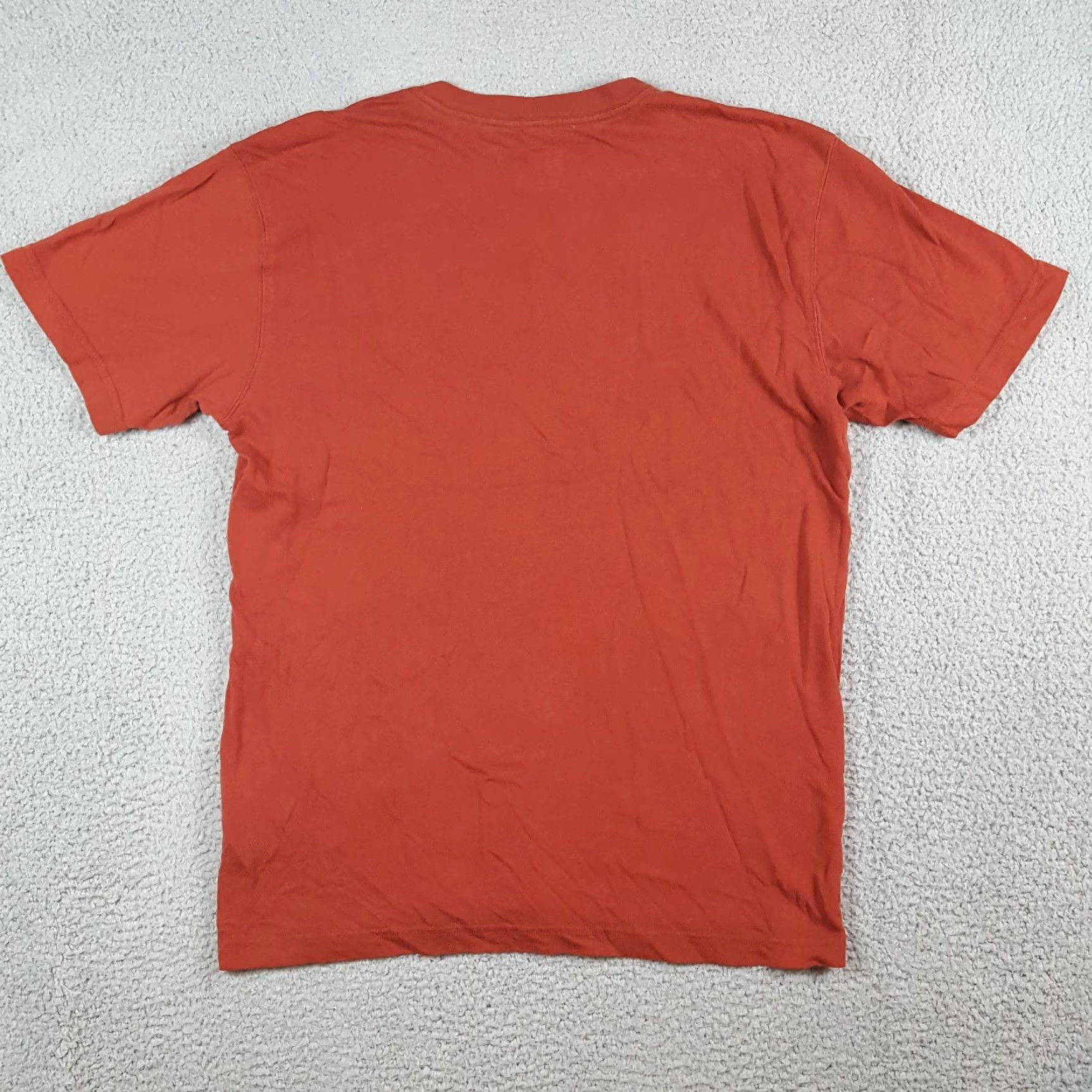 Carhartt VINTAGE Carhartt Workwear Spell Out Logo T Shirt Mens Size M Relaxed Rust Red 90s Workwear Logo Embroidered Cotton Shirt Size US M / EU 48-50 / 2 - 4 Thumbnail