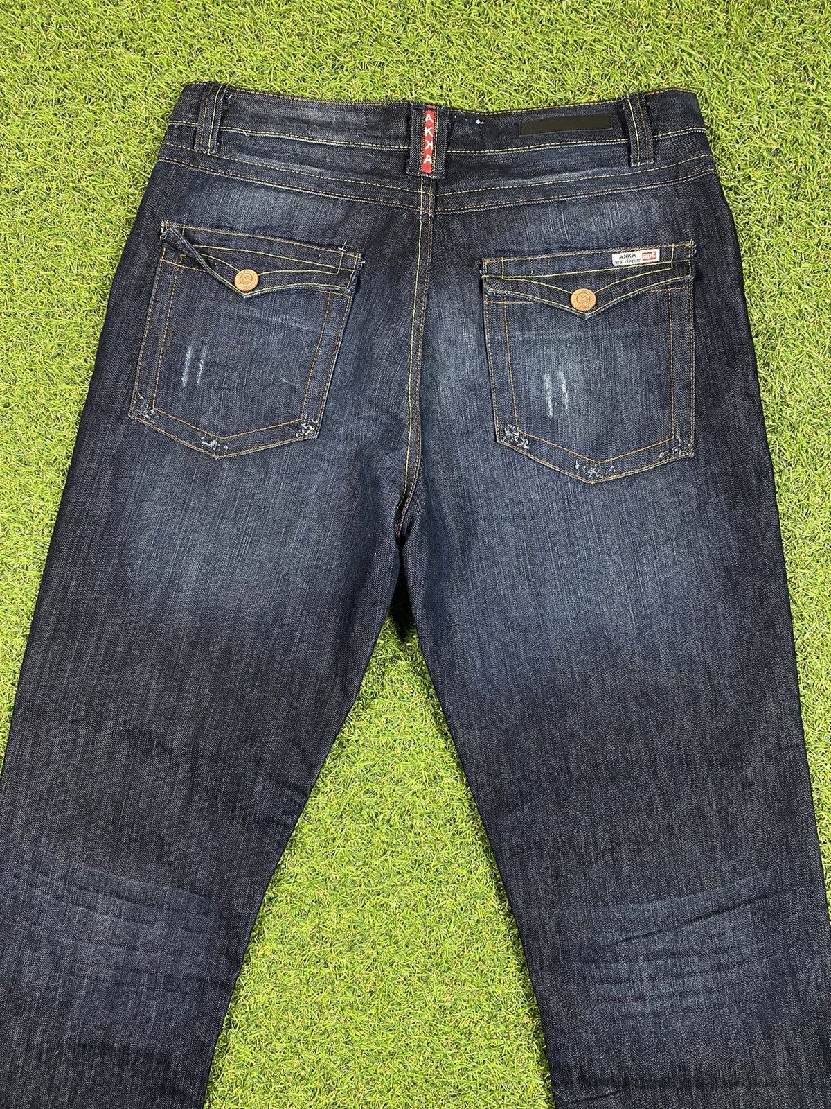 Japanese Brand Vintage Y2k Flared jeans faded Japanese style size 34 Size US 34 / EU 50 - 5 Thumbnail