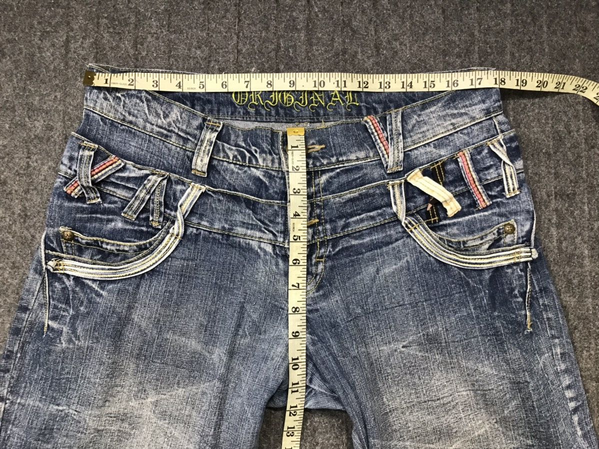 Japanese Brand × Vintage Vintage Japanese Brand Double Waist Denim Shorts Design Size US 36 / EU 52 - 17 Thumbnail