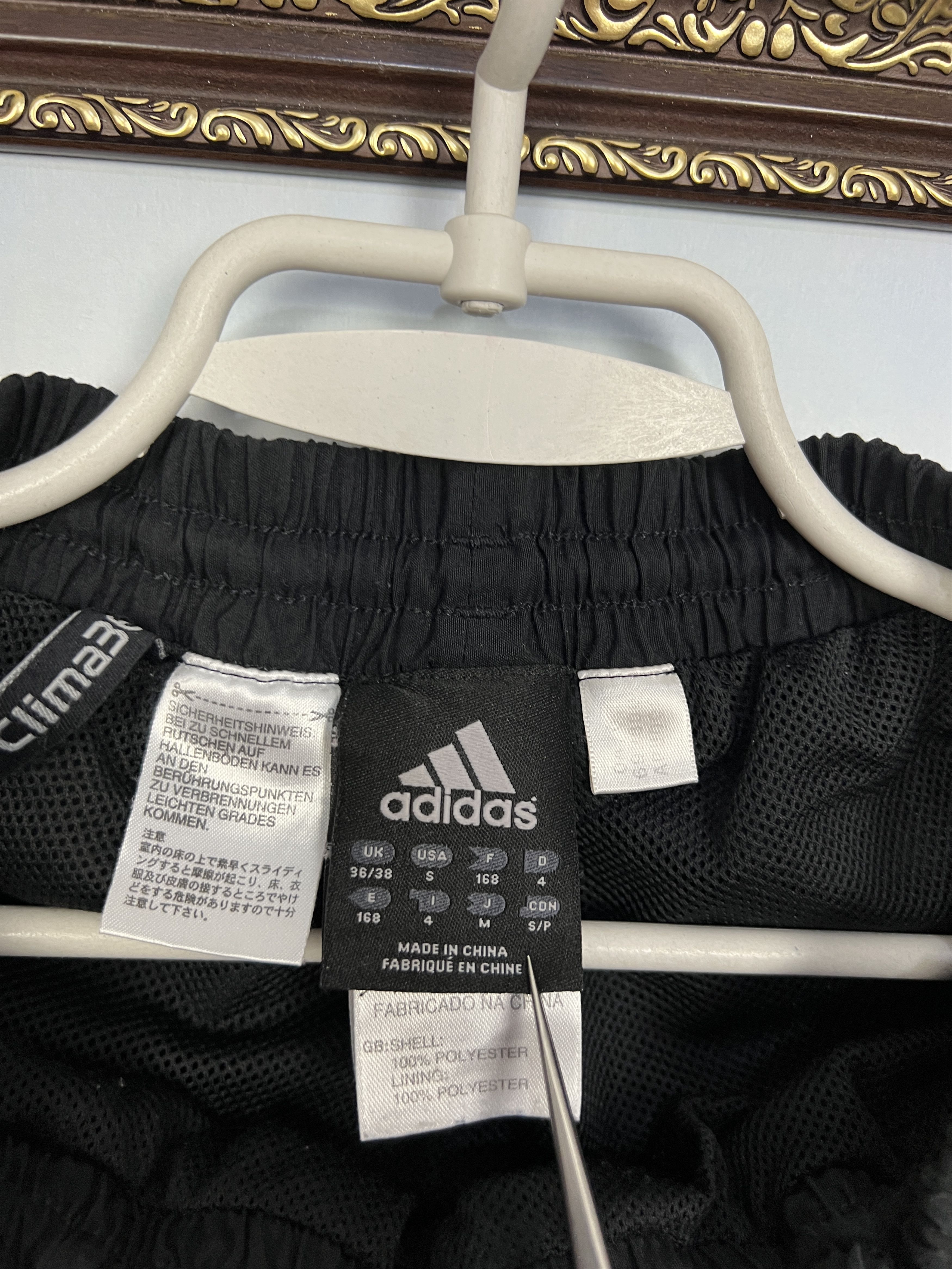 Adidas Vintage AC Milan Football Track Suit Soccer Set Jacket Pants Size US S / EU 44-46 / 1 - 14 Thumbnail