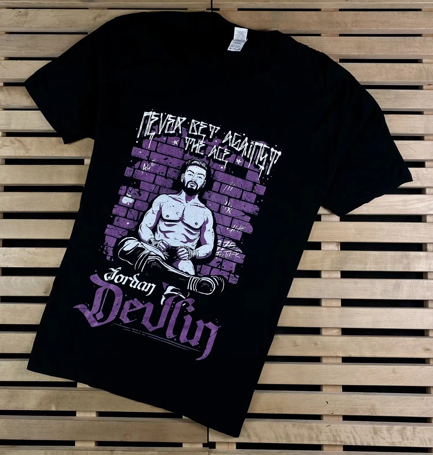 Vintage Vintage T Shirt Jordan Devlin Wrestler WWE NXT Size XXL Size US XXL / EU 58 / 5 - 1 Thumbnail