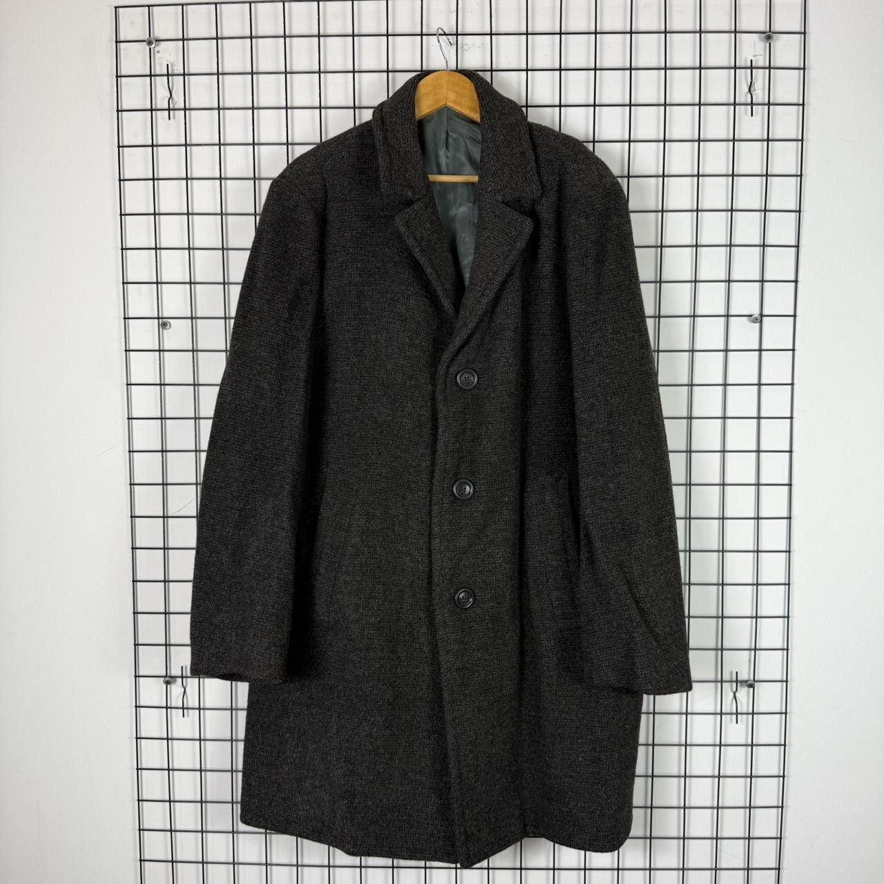 Vintage Vintage Oversize Wool Cashmere Coat Grey Size US M / EU 48-50 / 2 - 1 Thumbnail