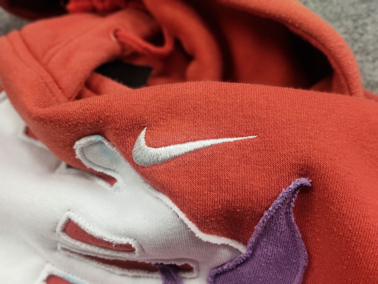 Nike Rare Nike skeleton Logo vintage reworked Hoodie Y2K Style Size US S / EU 44-46 / 1 - 12 Thumbnail