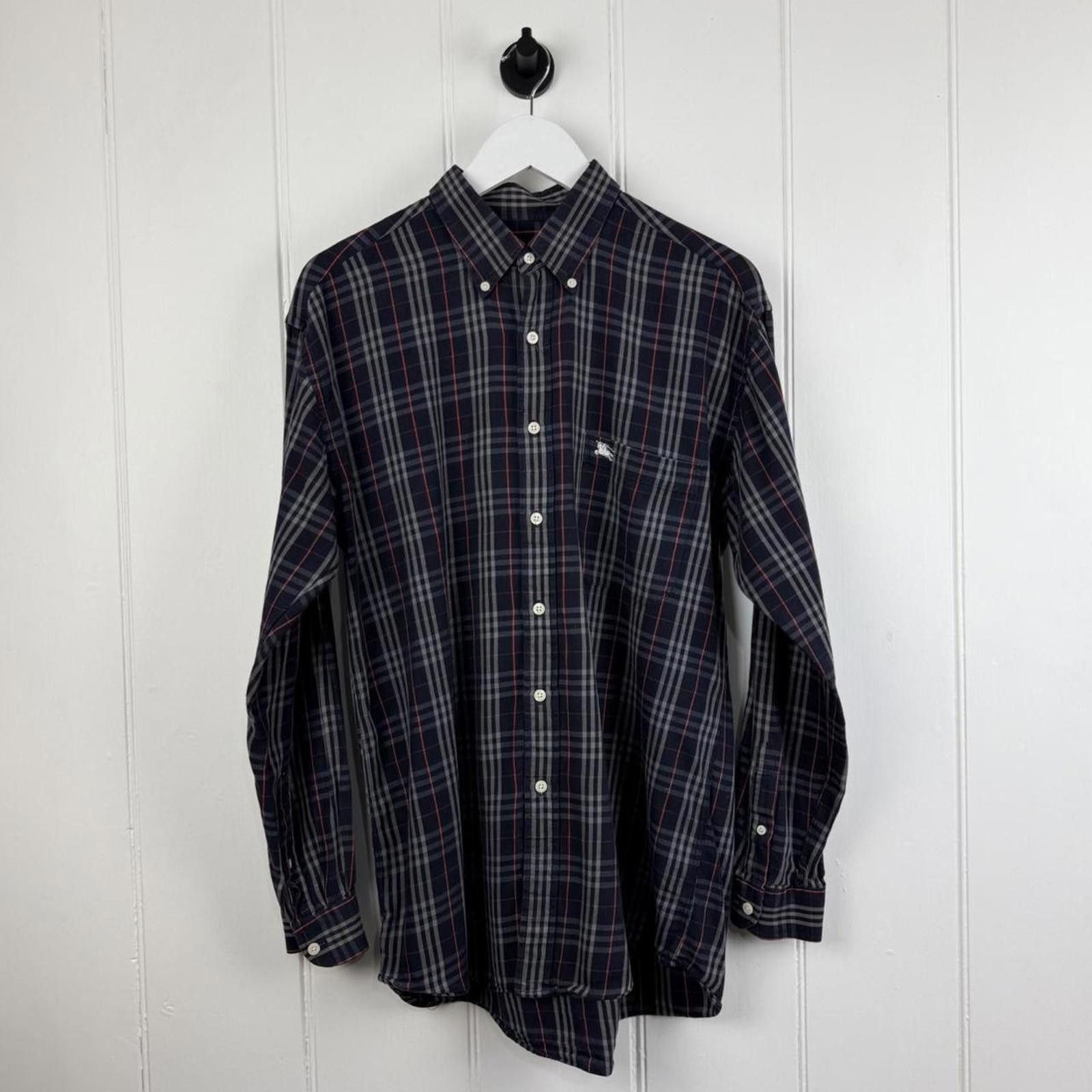 Burberry Vintage Burberry House Check Shirt Size US L / EU 52-54 / 3 - 1 Thumbnail