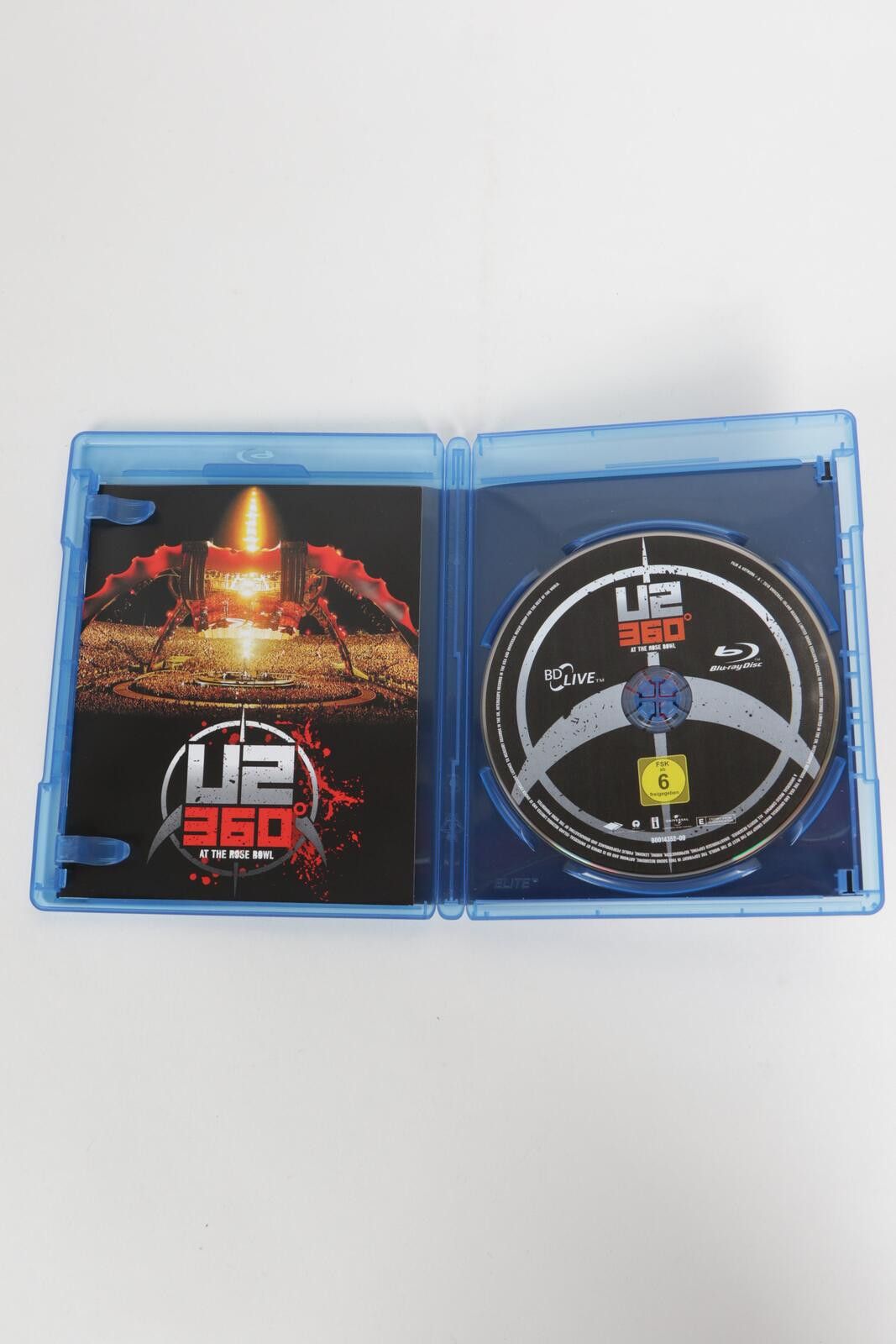 Universal Studios 2010's Universal Studios U2 360 At The Rose Bowl Blu-Ray DVD Size ONE SIZE - 3 Thumbnail