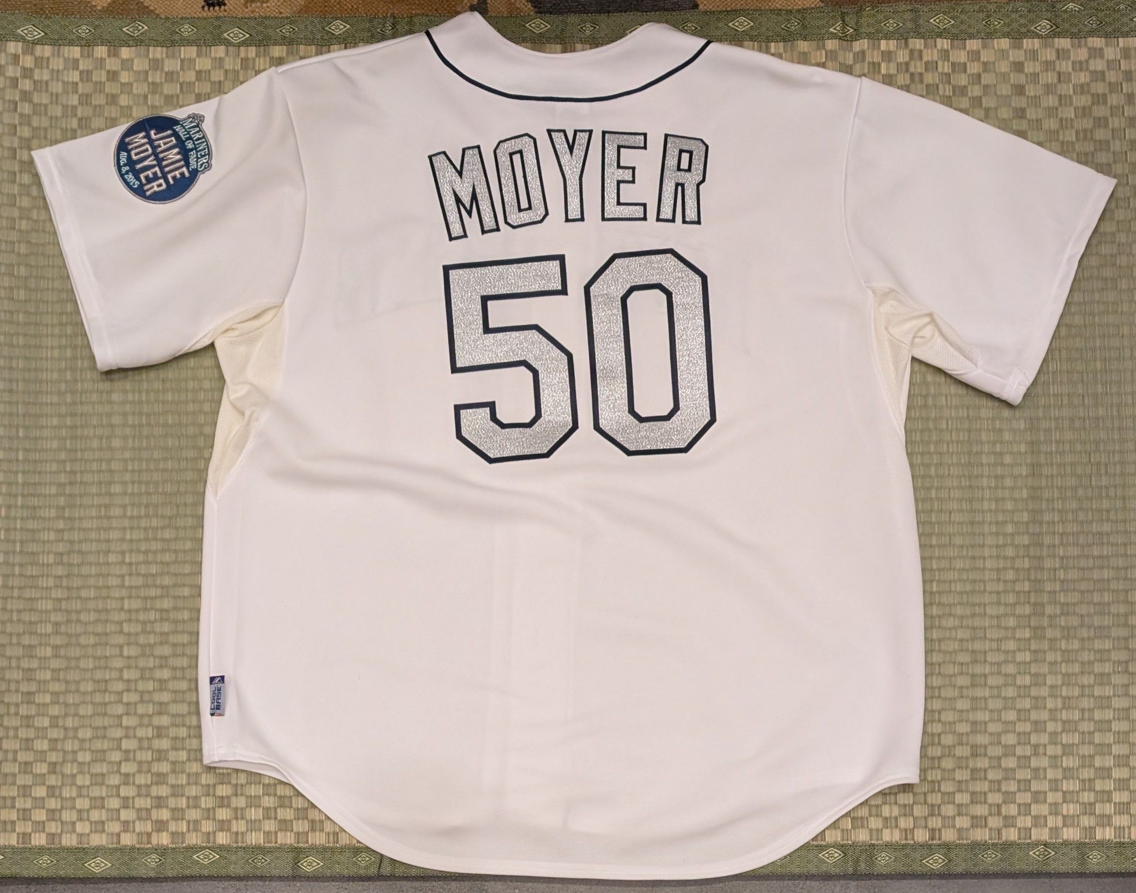 Majestic Majestic Seattle Mariners Jamie Moyer Hall of Fame Jersey Size US XXL / EU 58 / 5 - 2 Thumbnail