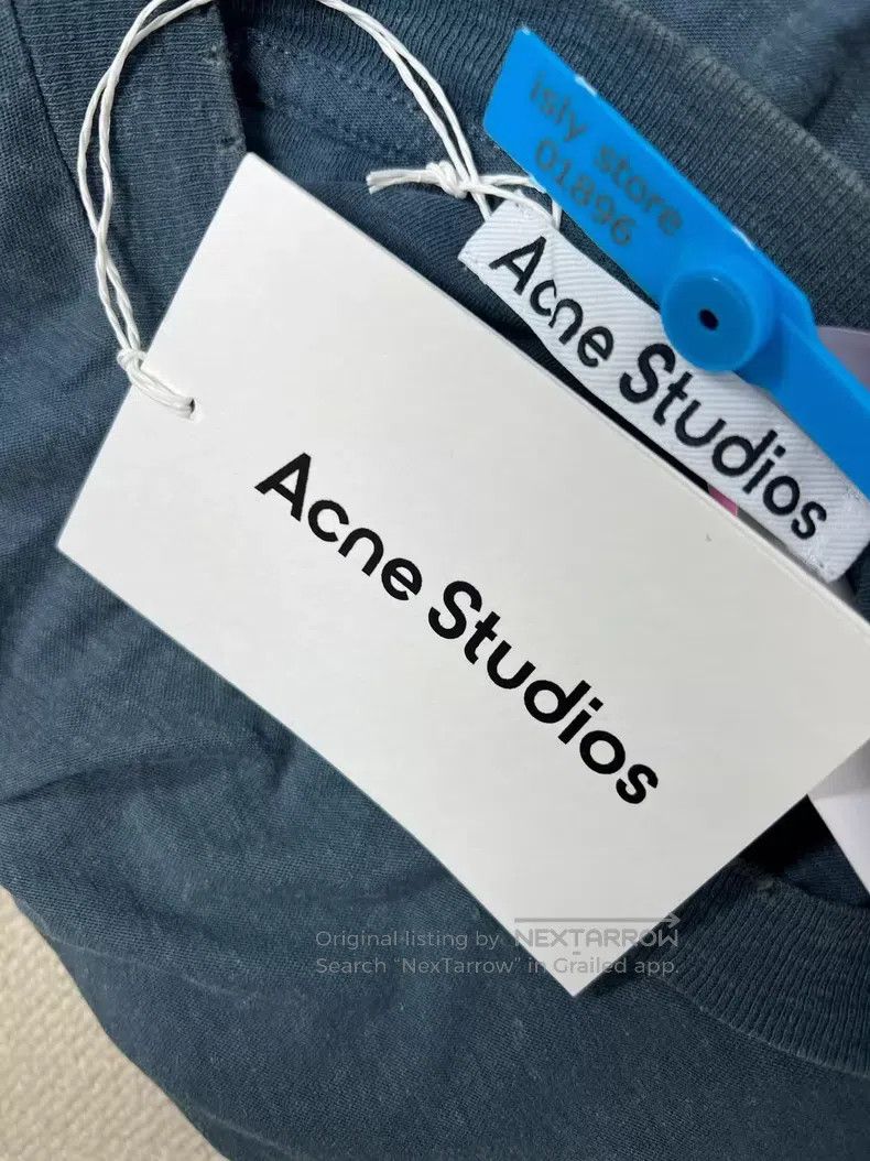 Acne Studios Acne Studios 1996 series letter round neck short sleeve lo Size US S / EU 44-46 / 1 - 3 Thumbnail