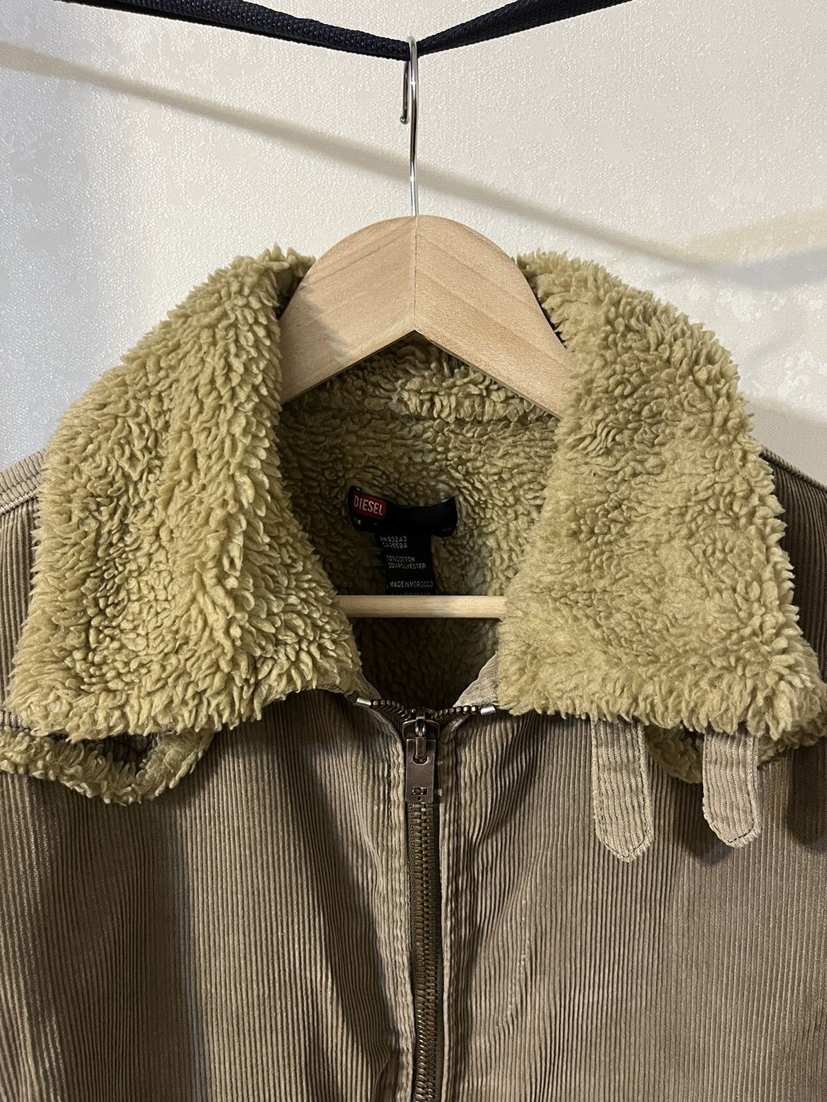 Diesel Diesel Y2K Corduroy Sherpa Jacket – Archive Workwear Style Size US S / EU 44-46 / 1 - 2 Thumbnail