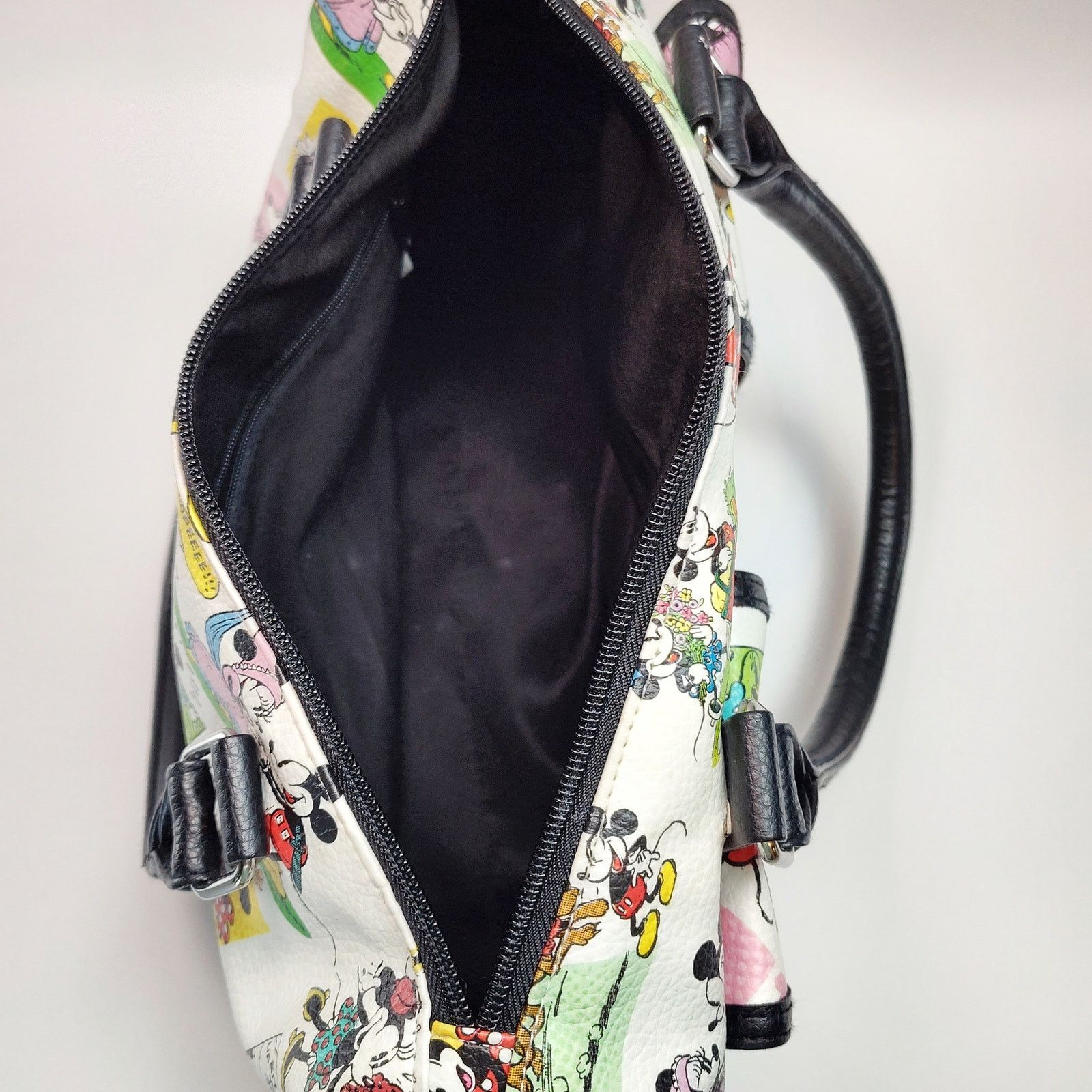 Disney Disney Parks Mickey Minnie Comic Sketch Satchel Purse Size ONE SIZE - 7 Thumbnail