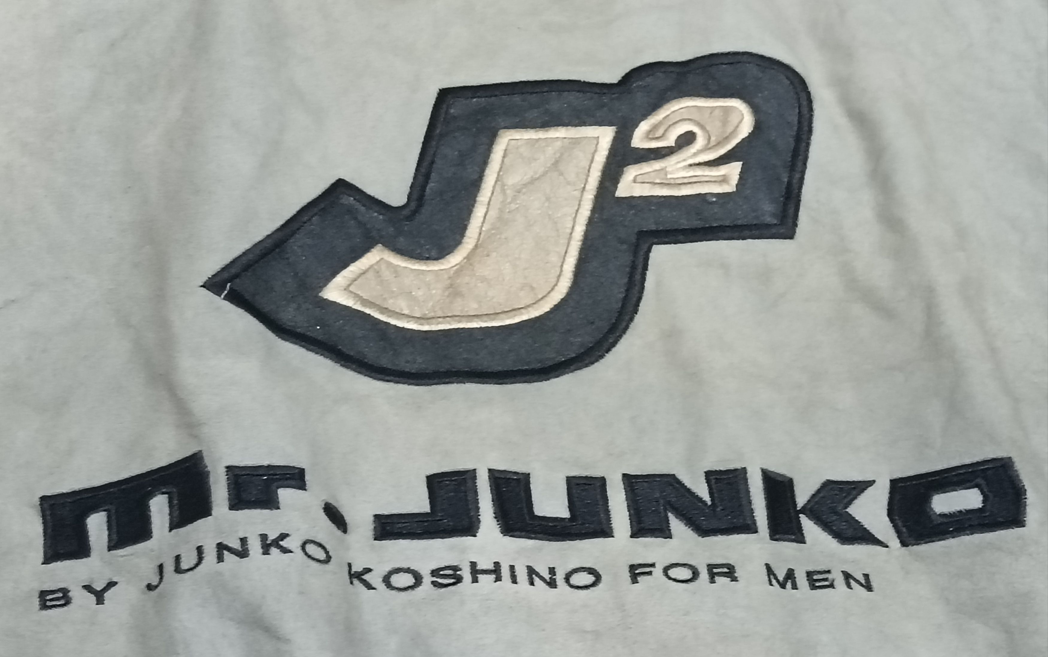 Mr. Junko MR JUNKO BIG LOGO VARSITY LEATHER JACKET Size US L / EU 52-54 / 3 - 7 Thumbnail