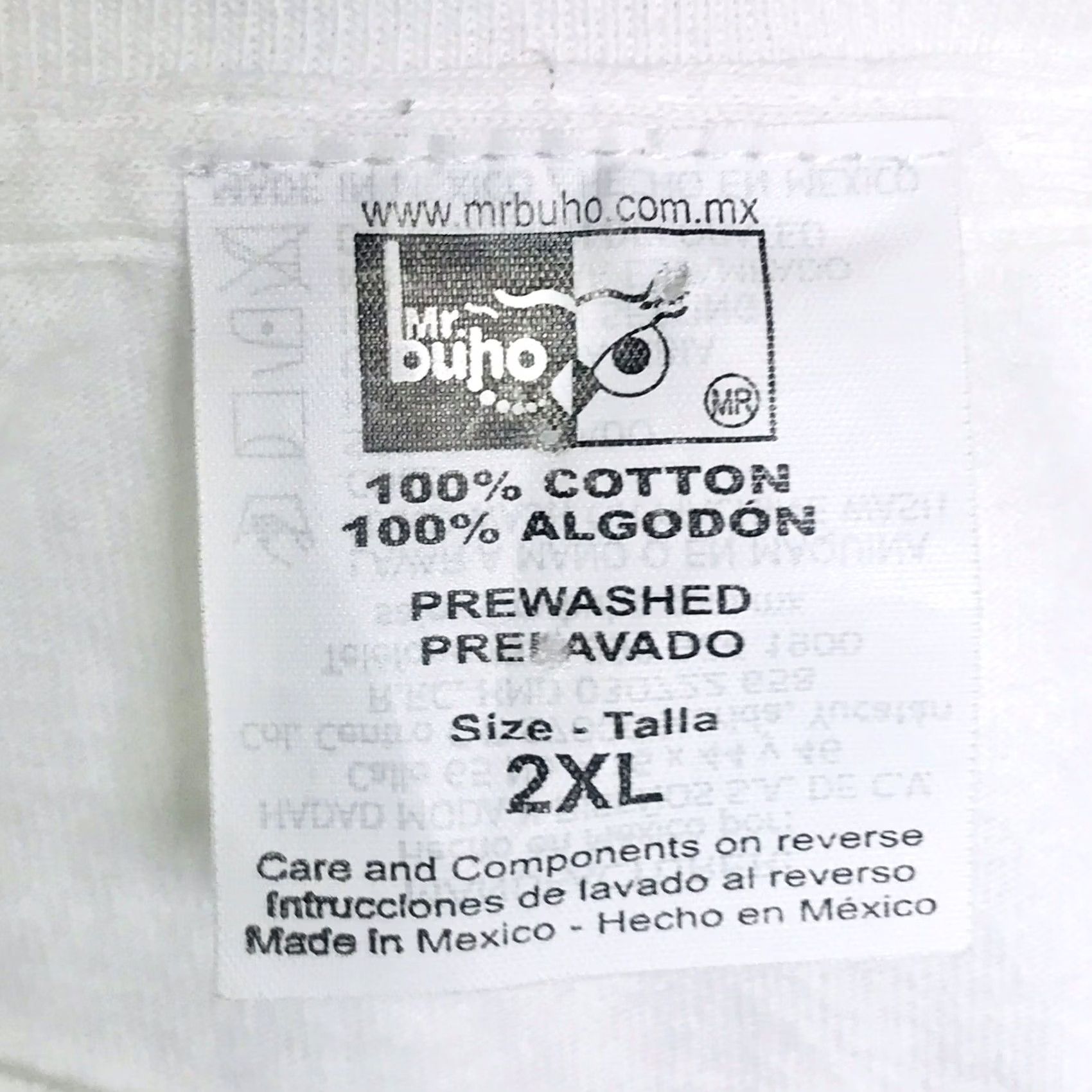 Vintage Mr. Buho T-Shirt Men White I Have The Body Of A God Laughing Buddha Dad Bod Mexico Graphic Short Sleeve 2XL Size US XXL / EU 58 / 5 - 3 Thumbnail