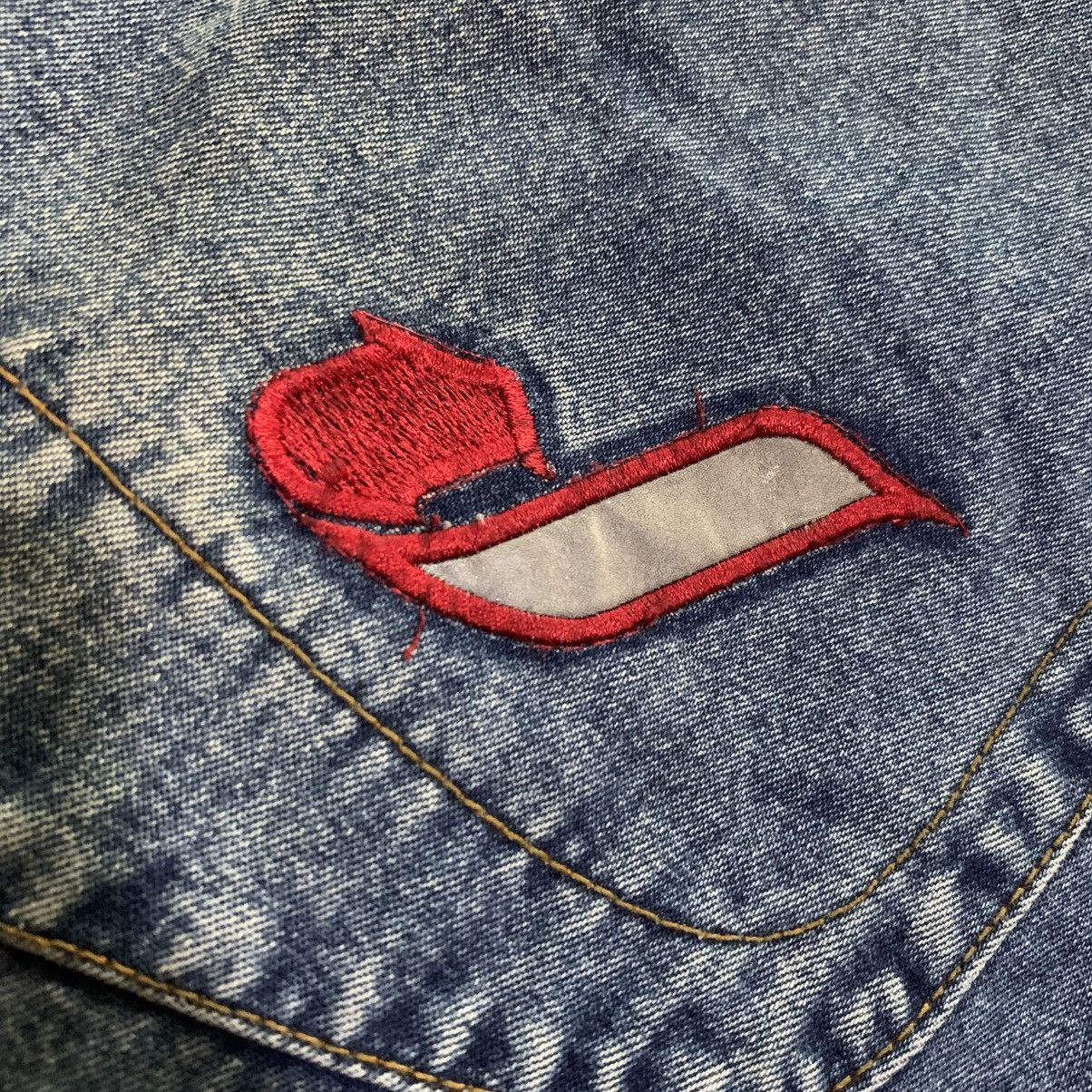 JNCO Y2K JNCO handy Man Big Pocket Reflective Baggy Denim Pants Size US 36 / EU 52 - 8 Thumbnail