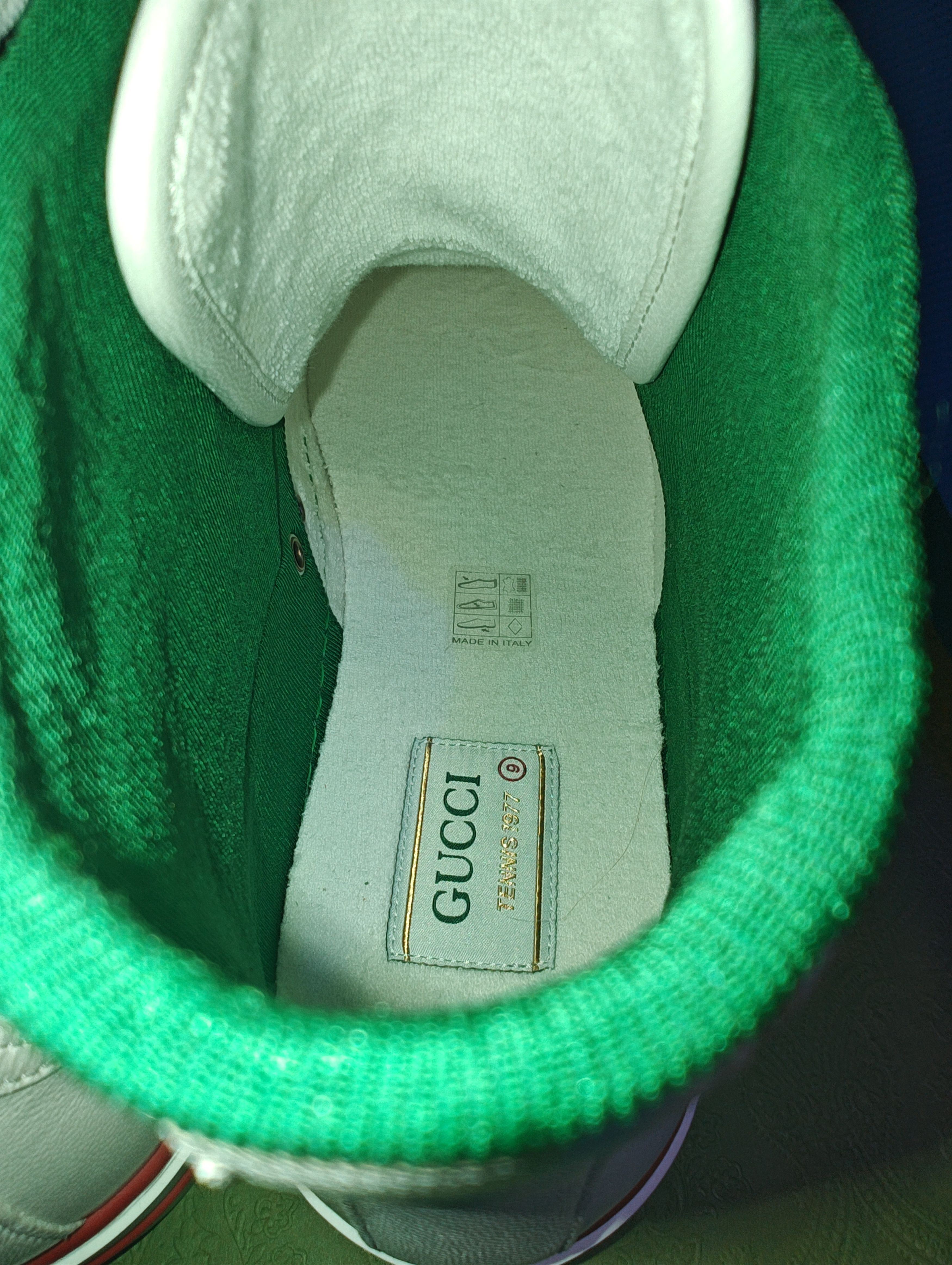 Gucci Gucci 1977 high top "glamour glove" size 9 Size US 9 / EU 42 - 12 Thumbnail