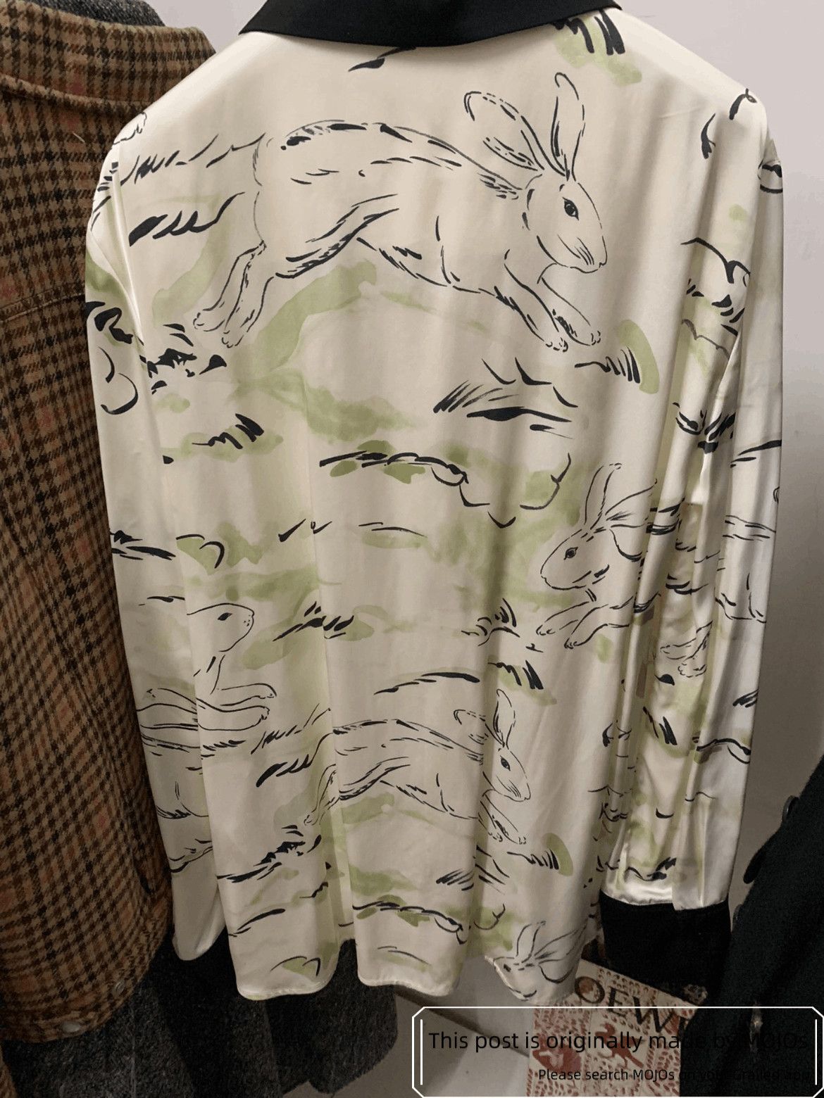 Jil Sander Sz 36 Jil Sander Rabbit Print Shirt Size US S / EU 44-46 / 1 - 2 Thumbnail