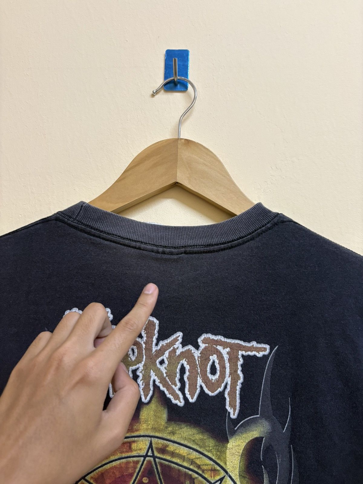 Band Tees Vintage 2004 Slipknot Band Line Up Metal T-Shirt Size US S / EU 44-46 / 1 - 14 Thumbnail