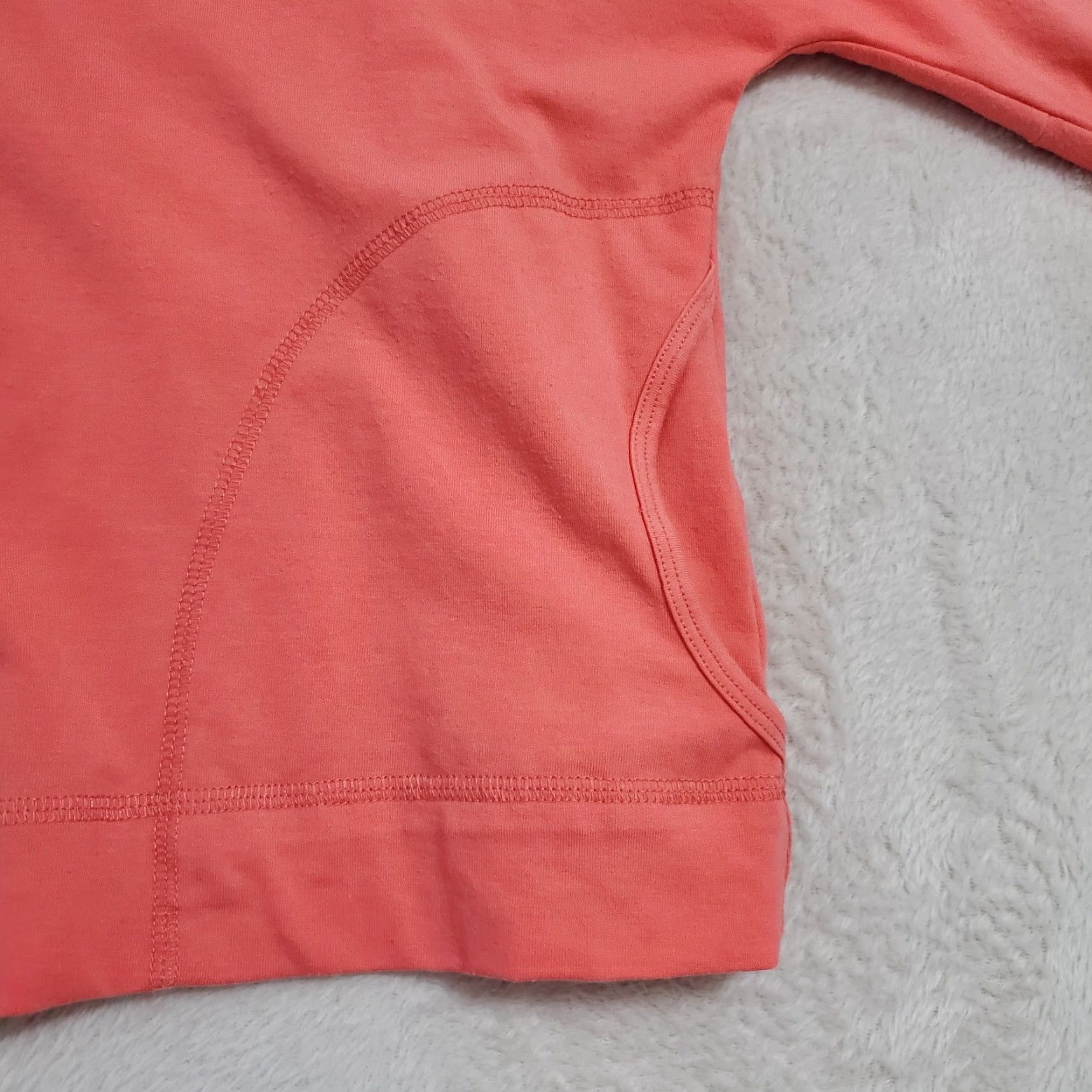 Eileen Fisher VINTAGEEileen Fisher Cardigan Women L Organic Cotton Coral Button Front Sweater FLAW Size L / US 10 / IT 46 - 4 Thumbnail