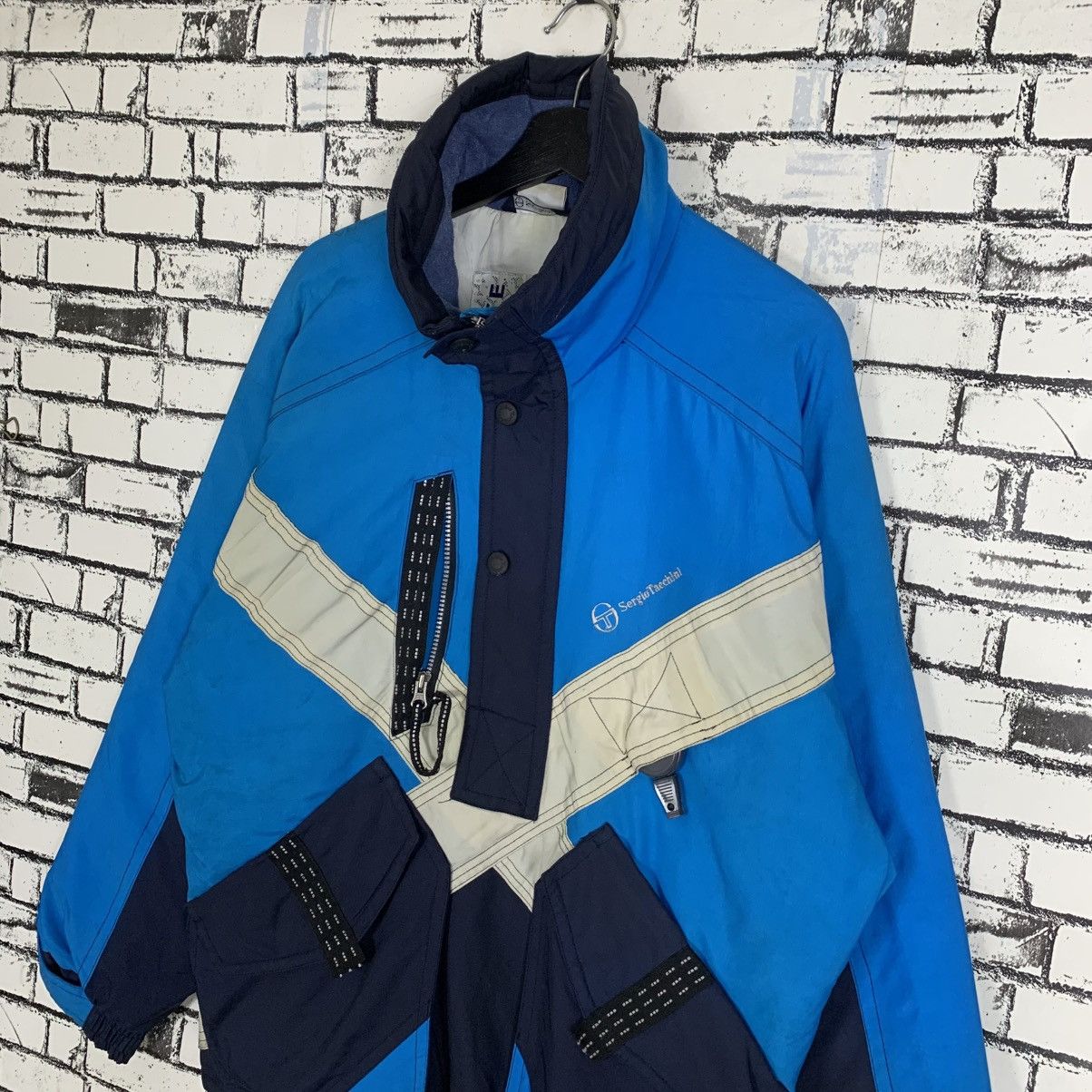 Sergio Tacchini Vintage Sergio Tacchini Winter Jacket Size US M / EU 48-50 / 2 - 2 Thumbnail